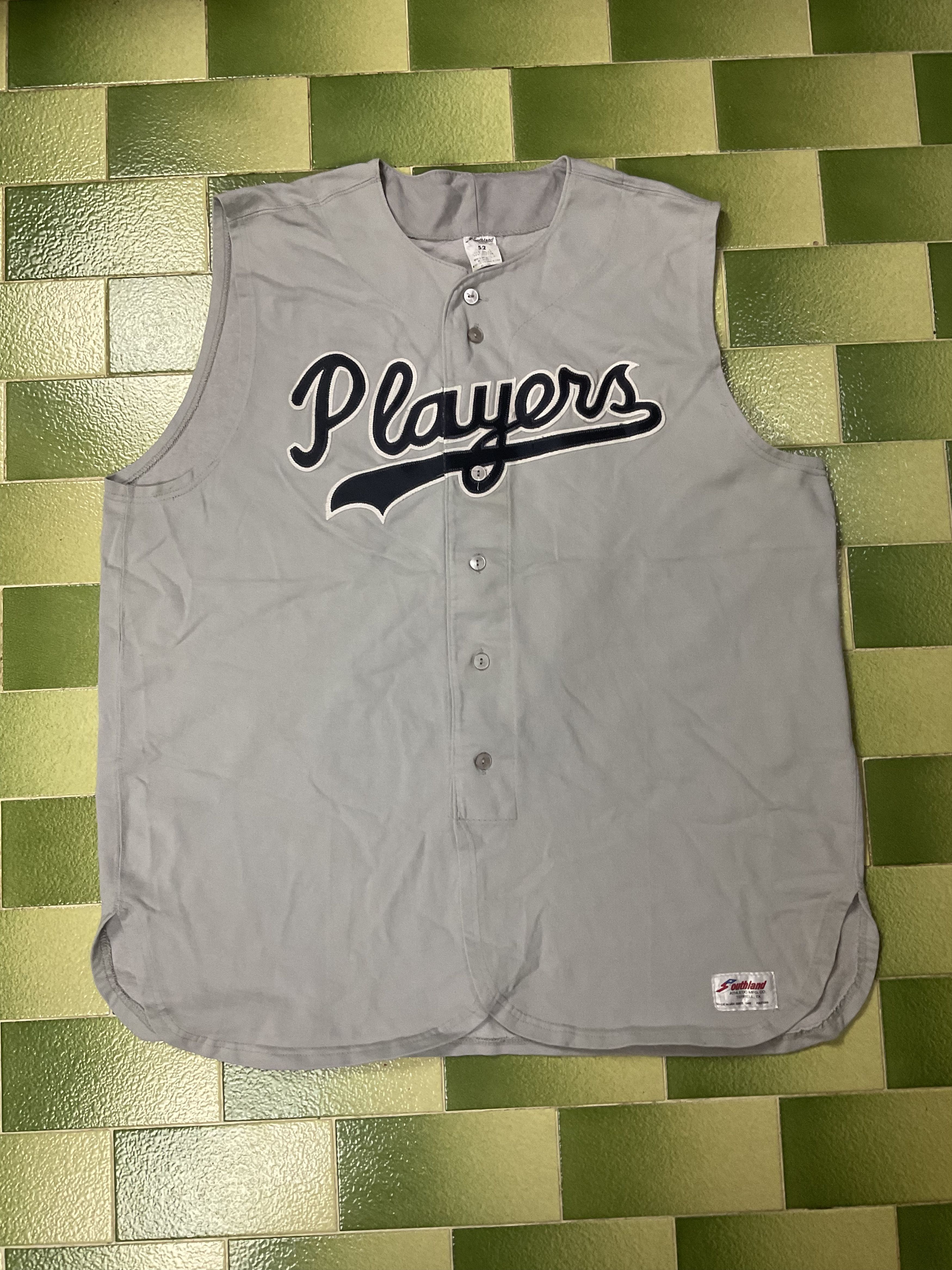 Other Vintage 90s Players Athletic Sleeveless Baseball Jersey Size US XXL / EU 58 / 5 - 1 Thumbnail