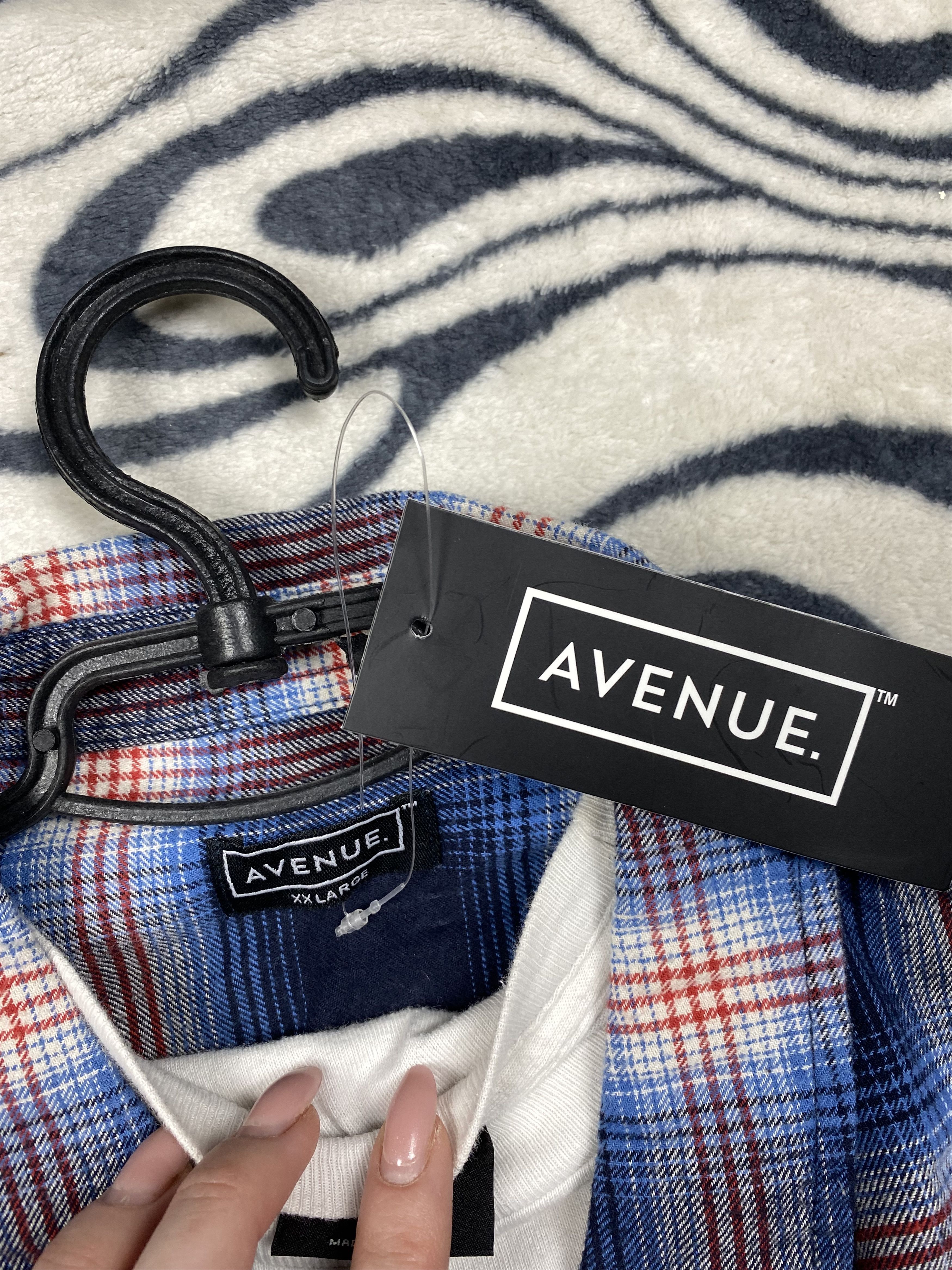 Flannel NEW Flannel Mens Plaid Shirt Travis style Size US XL / EU 56 / 4 - 4 Thumbnail