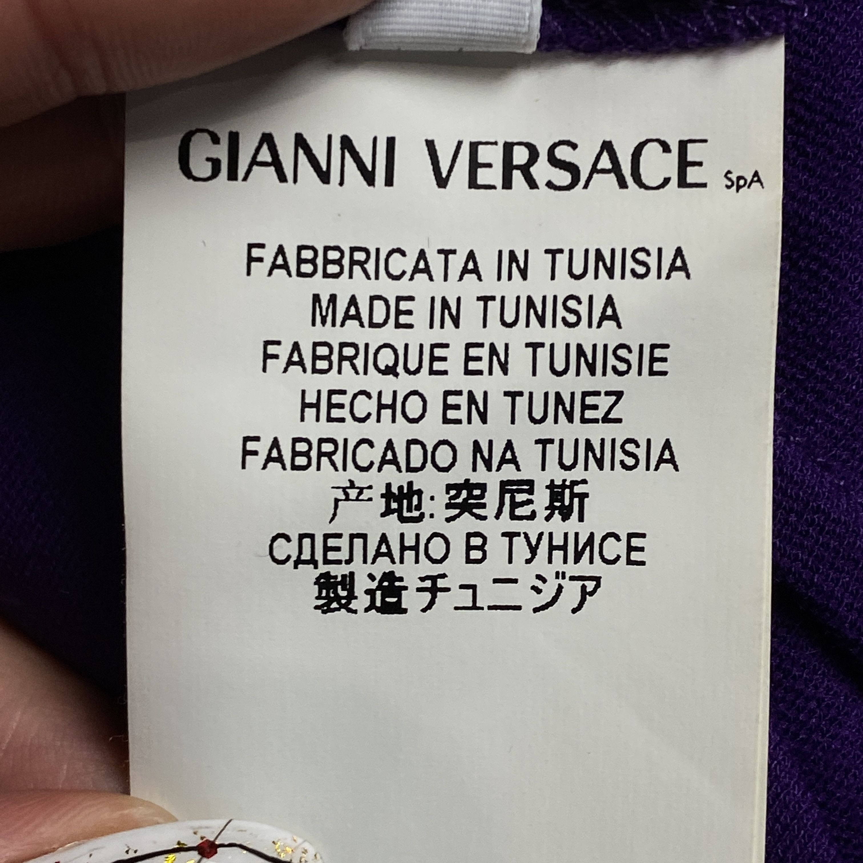 Versace Women’s Dress Short Sleeve Gianni Versace Size 42 Size M / US 6-8 / IT 42-44 - 6 Thumbnail