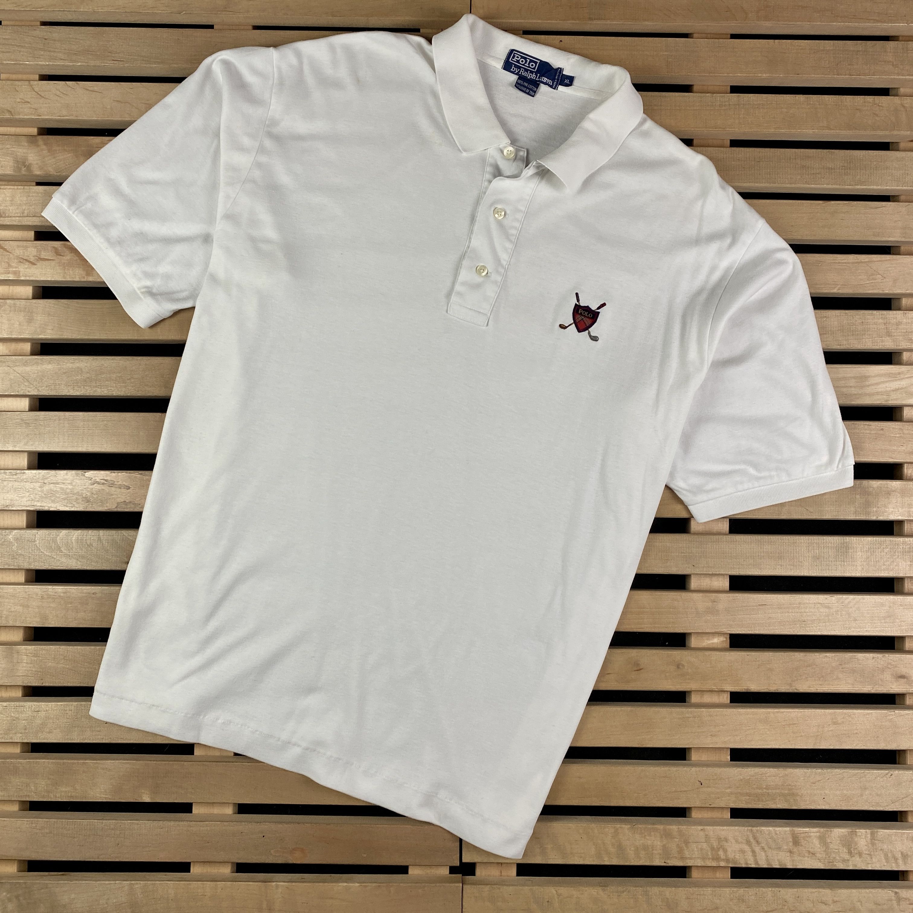 Polo Ralph Lauren × Ralph Lauren × Vintage Men’s Polo T-Shirt Polo by Ralph Lauren Vintage Size XL Size US XL / EU 56 / 4 - 1 Thumbnail
