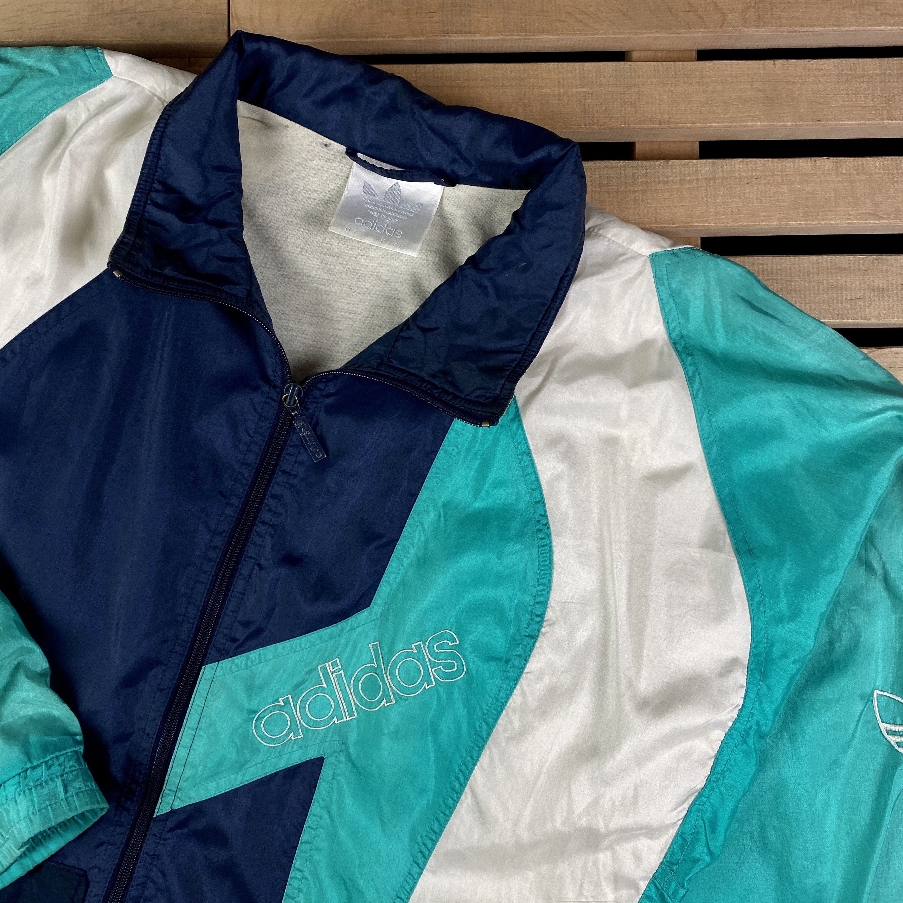 Adidas × Vintage Mens Bomber Jacket Adidas Vintage Size L Size US L / EU 52-54 / 3 - 2 Thumbnail