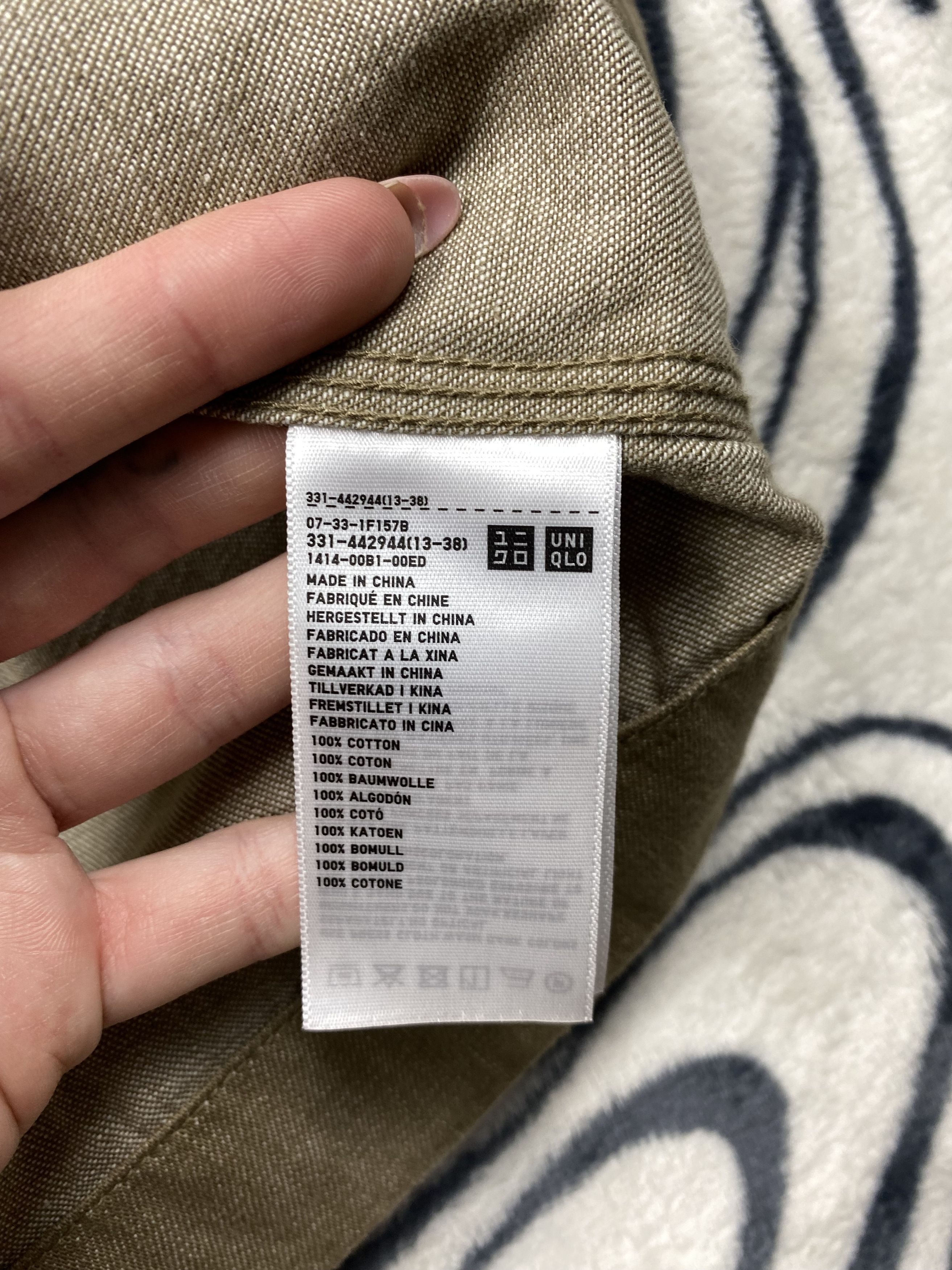 Japanese Brand Uniqlo Mens Overshirt Jacket Y2K Shirt Size US XL / EU 56 / 4 - 5 Thumbnail