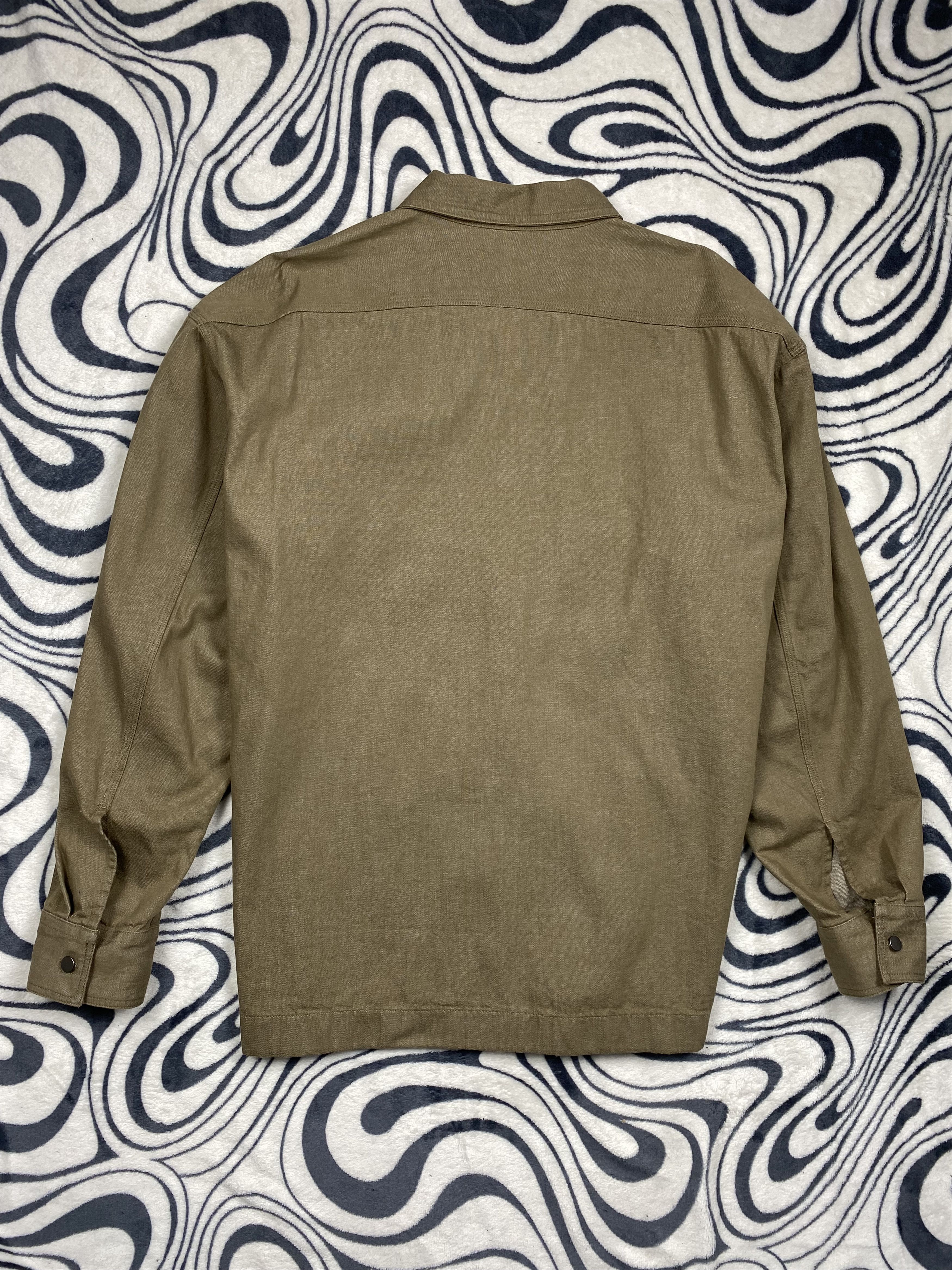 Japanese Brand Uniqlo Mens Overshirt Jacket Y2K Shirt Size US XL / EU 56 / 4 - 6 Thumbnail