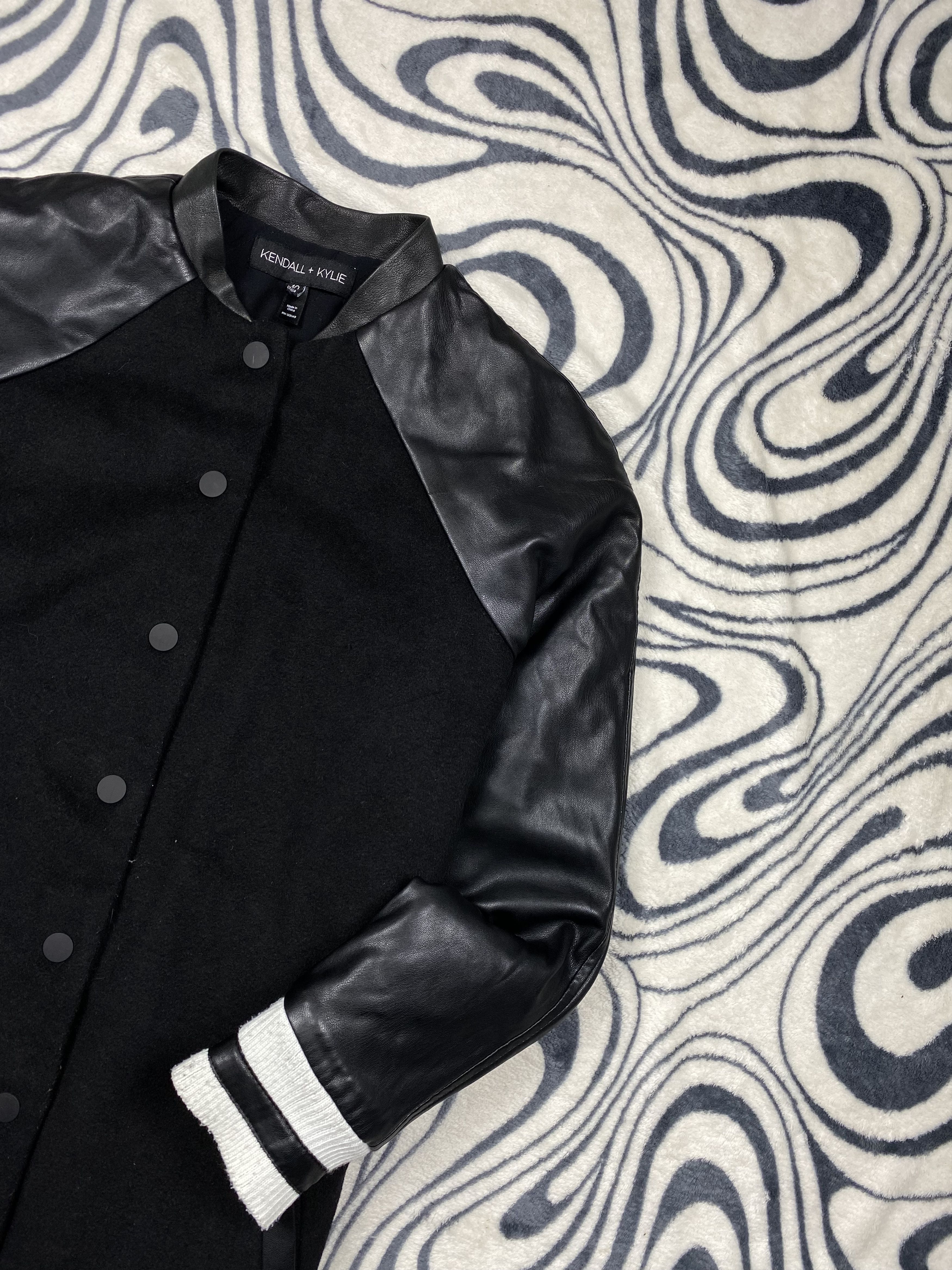 Kendall And Kylie Kendal And Kylie Womens Bomber Jacket Size L / US 10 / IT 46 - 2 Thumbnail