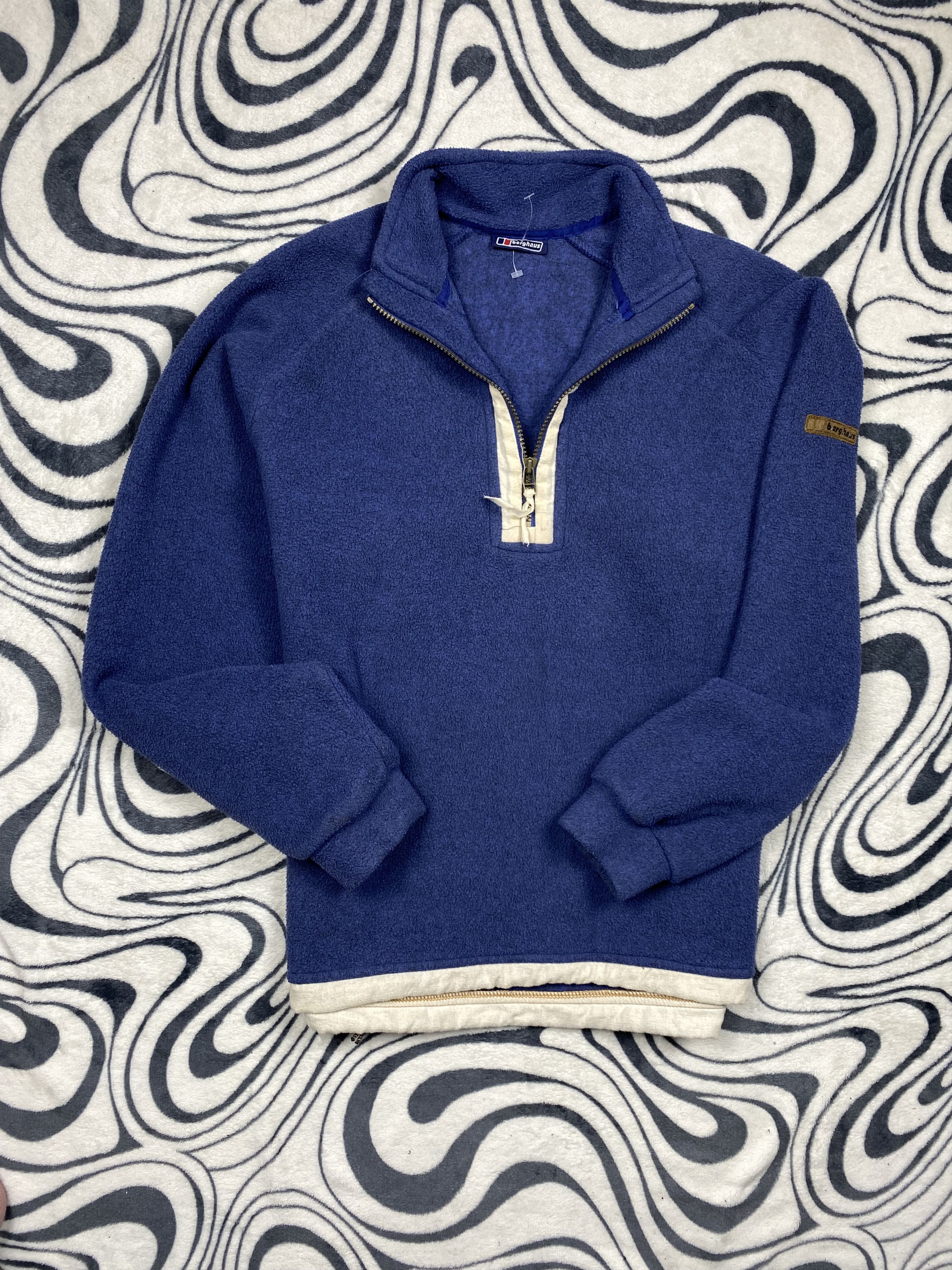 Berghaus Berghaus 90s Vintage Mens Fleece 1\4 Zip Jacket Size US S / EU 44-46 / 1 - 1 Thumbnail