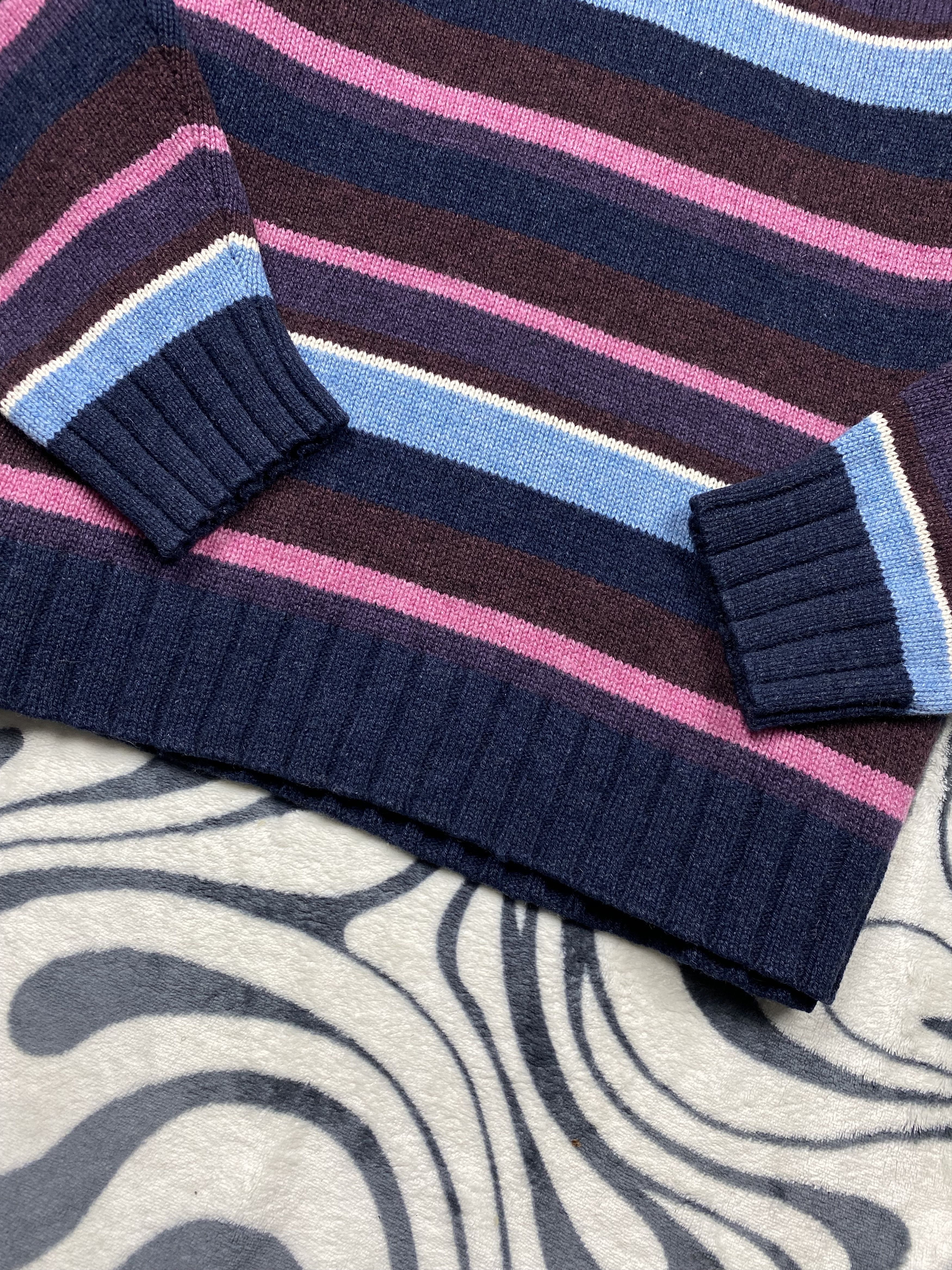 Tommy Hilfiger Tommy Hilfiger Vintage Quarter Zip Wool Knit Sweater Size US XL / EU 56 / 4 - 3 Thumbnail