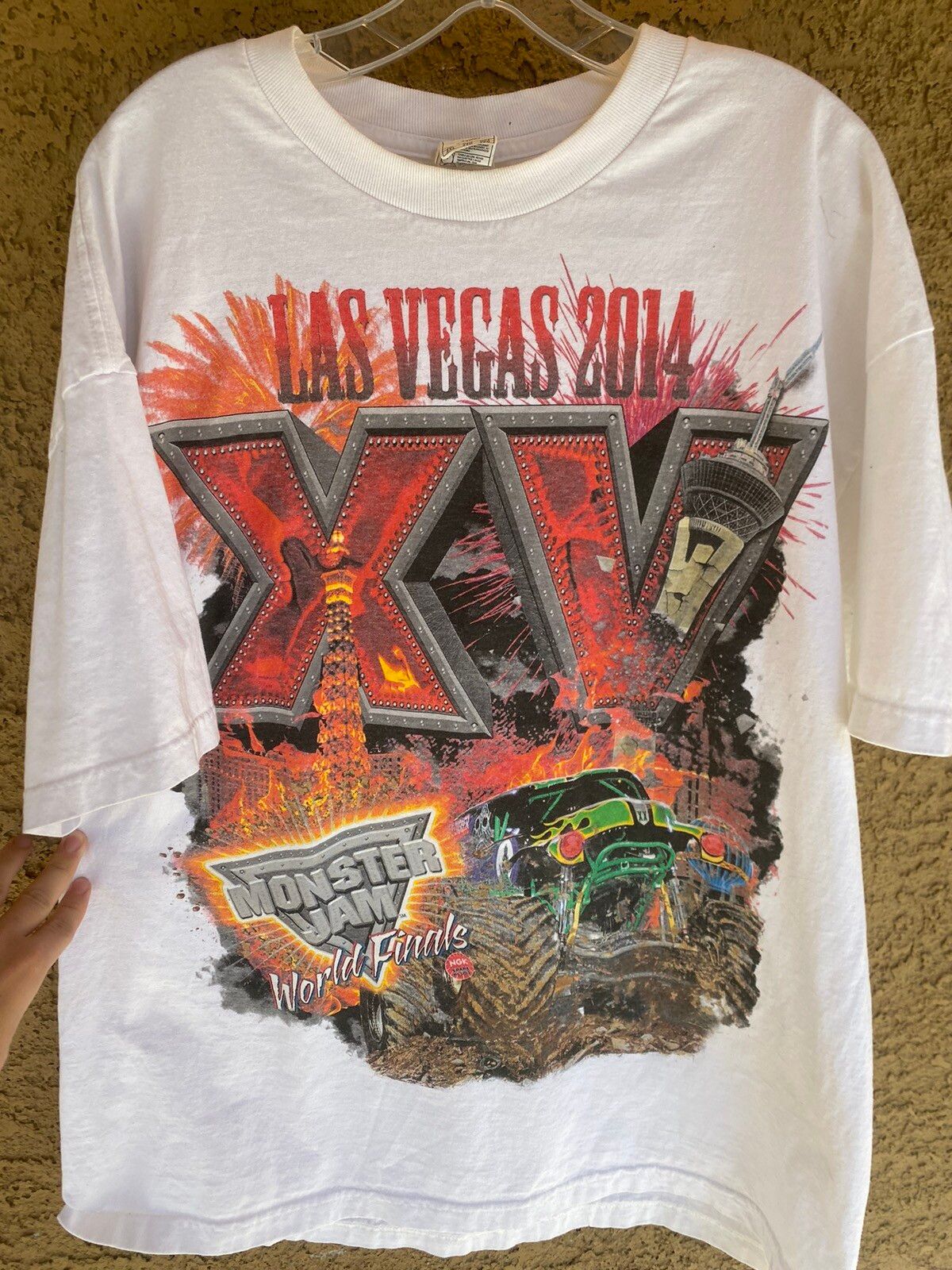 Vintage Las Vegas Monster Truck Tee Size US XXL / EU 58 / 5 - 3 Thumbnail