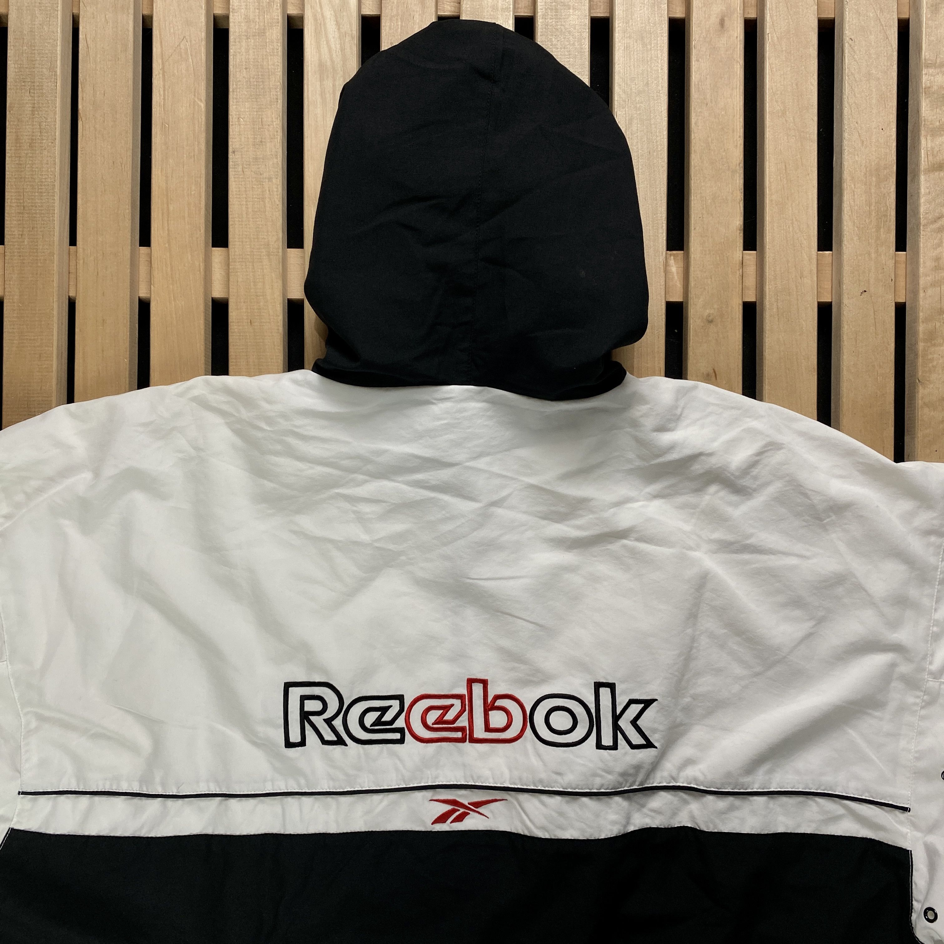 Reebok × Vintage Men’s Hoodie Jacket Reebok Vintage Size 2XL Size US XXL / EU 58 / 5 - 4 Thumbnail