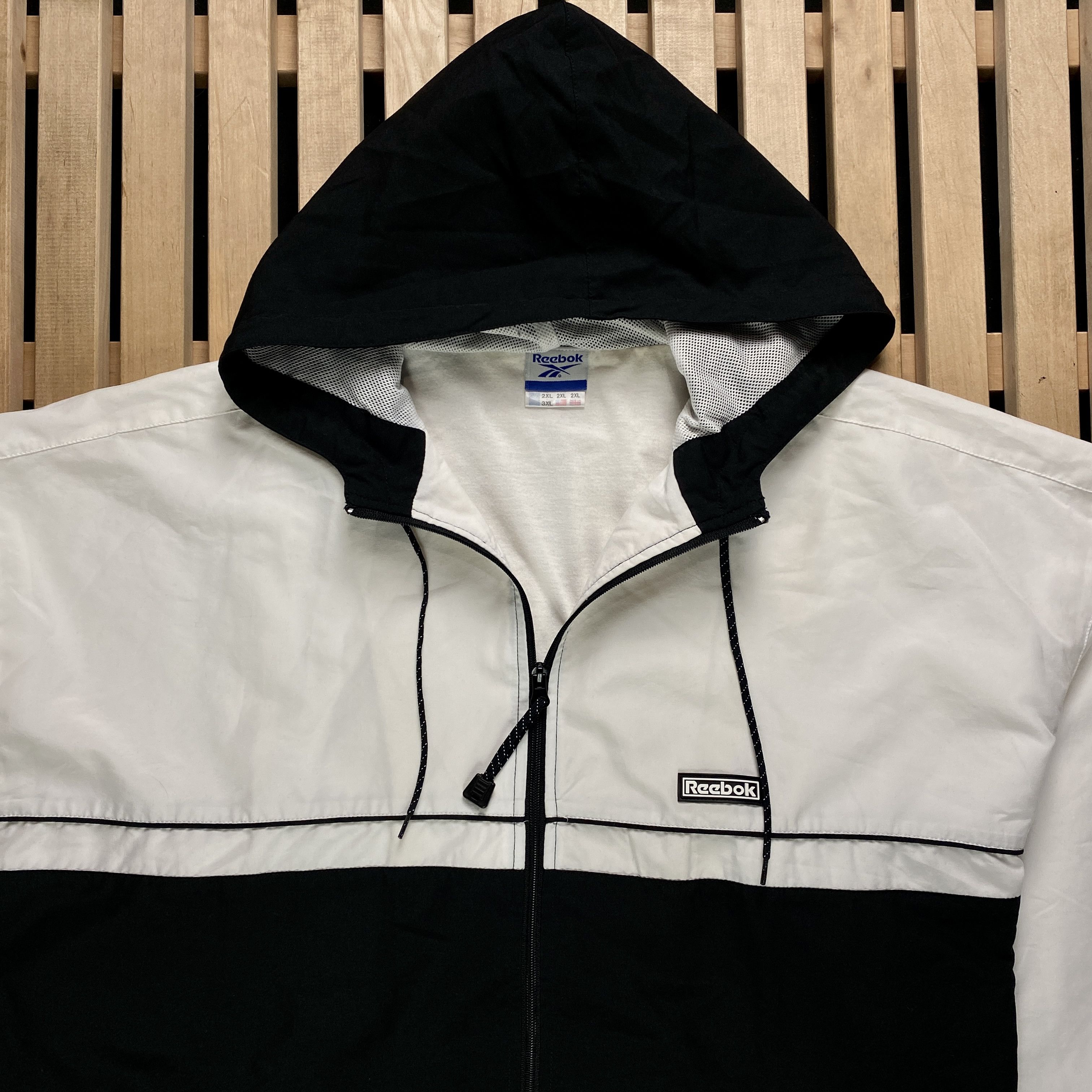 Reebok × Vintage Men’s Hoodie Jacket Reebok Vintage Size 2XL Size US XXL / EU 58 / 5 - 2 Thumbnail