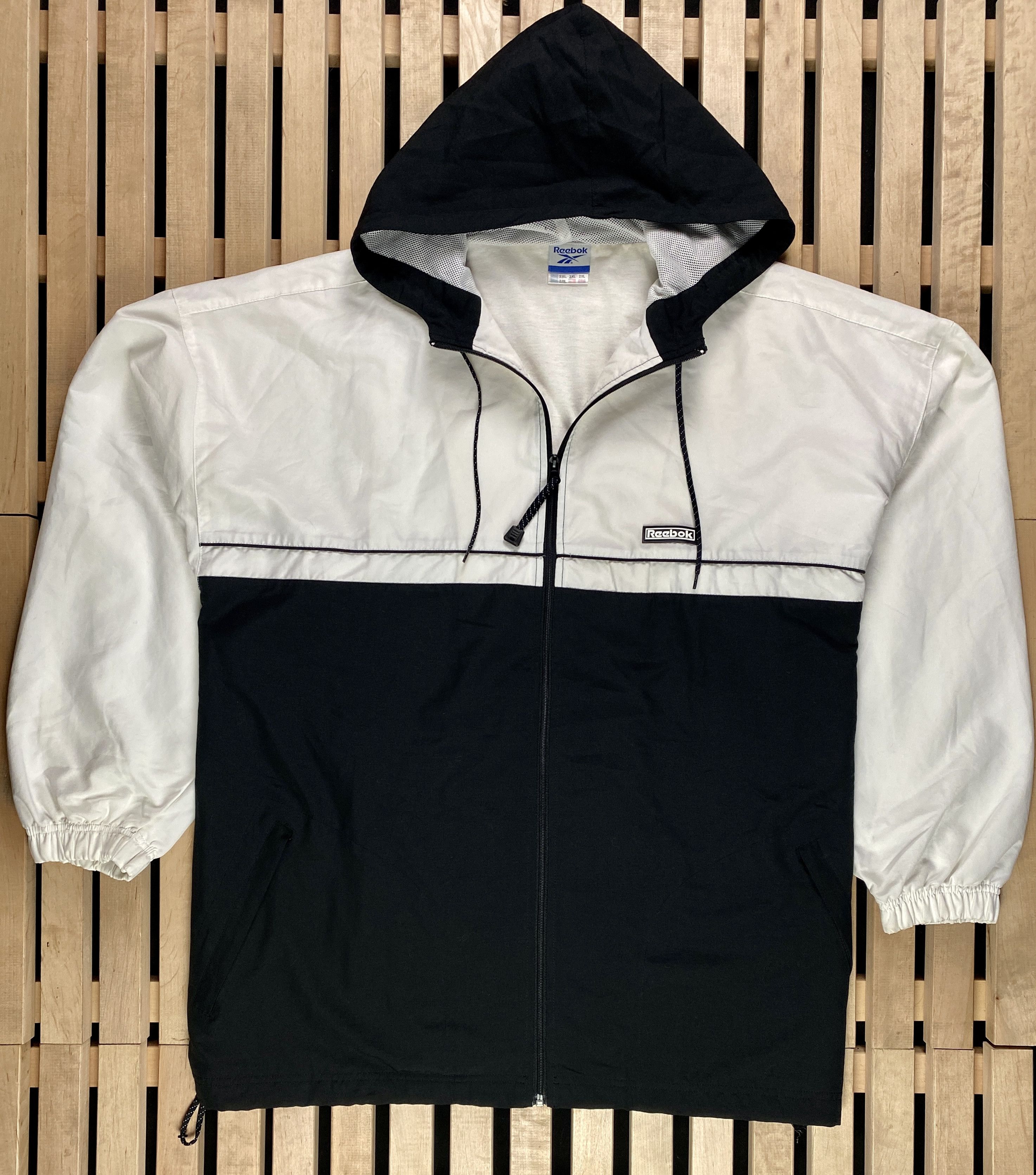 Reebok × Vintage Men’s Hoodie Jacket Reebok Vintage Size 2XL Size US XXL / EU 58 / 5 - 1 Thumbnail