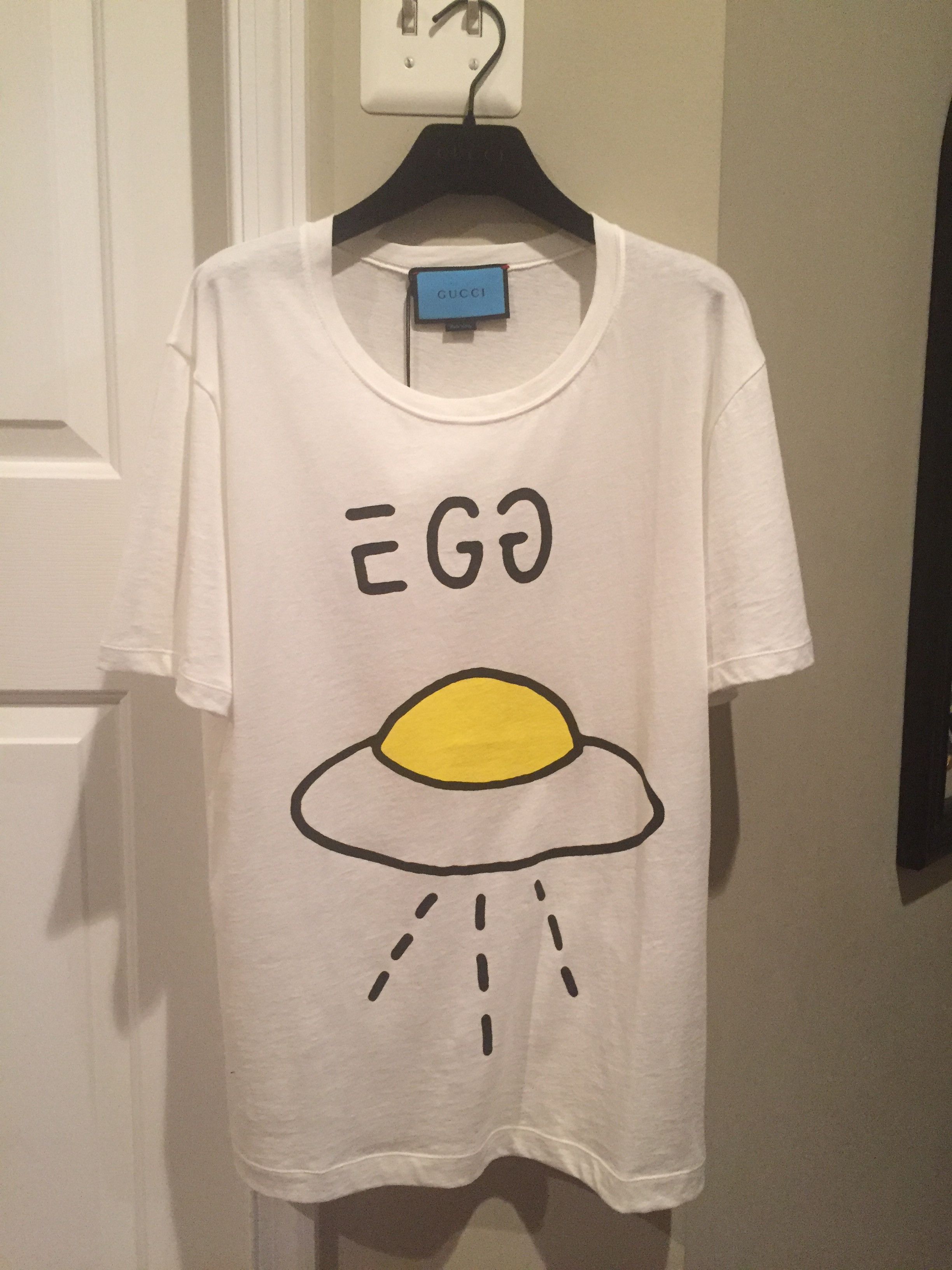 Gucci Gucci x Gucci Ghost egg ufo t shirt Grailed