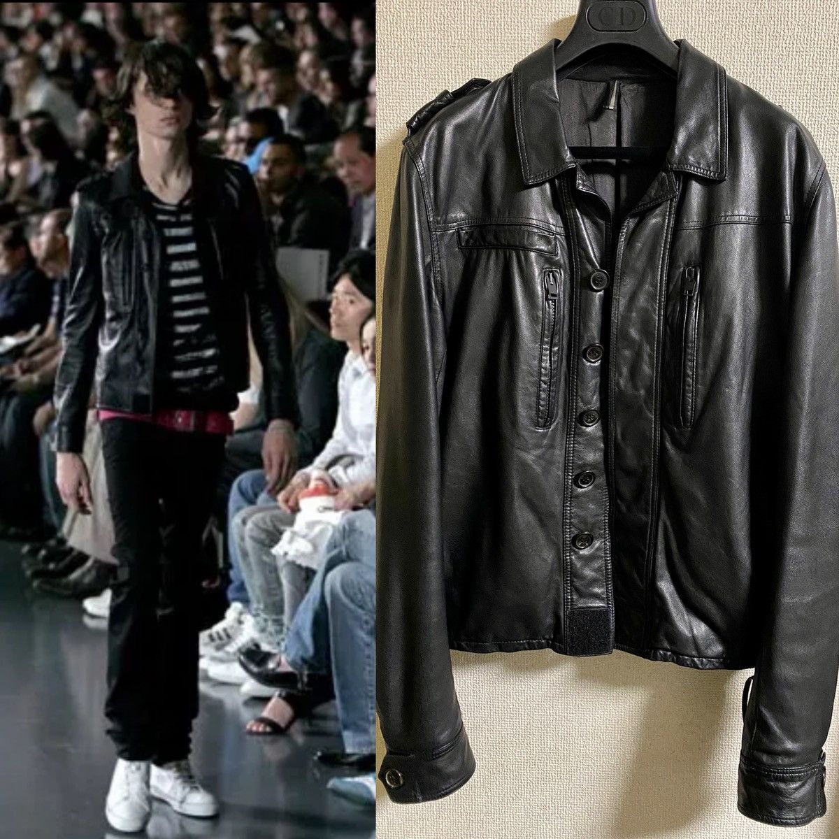 DIOR HOMME SS05 HEDI SLIMANE レザー ジレ — s-l1200.jpg