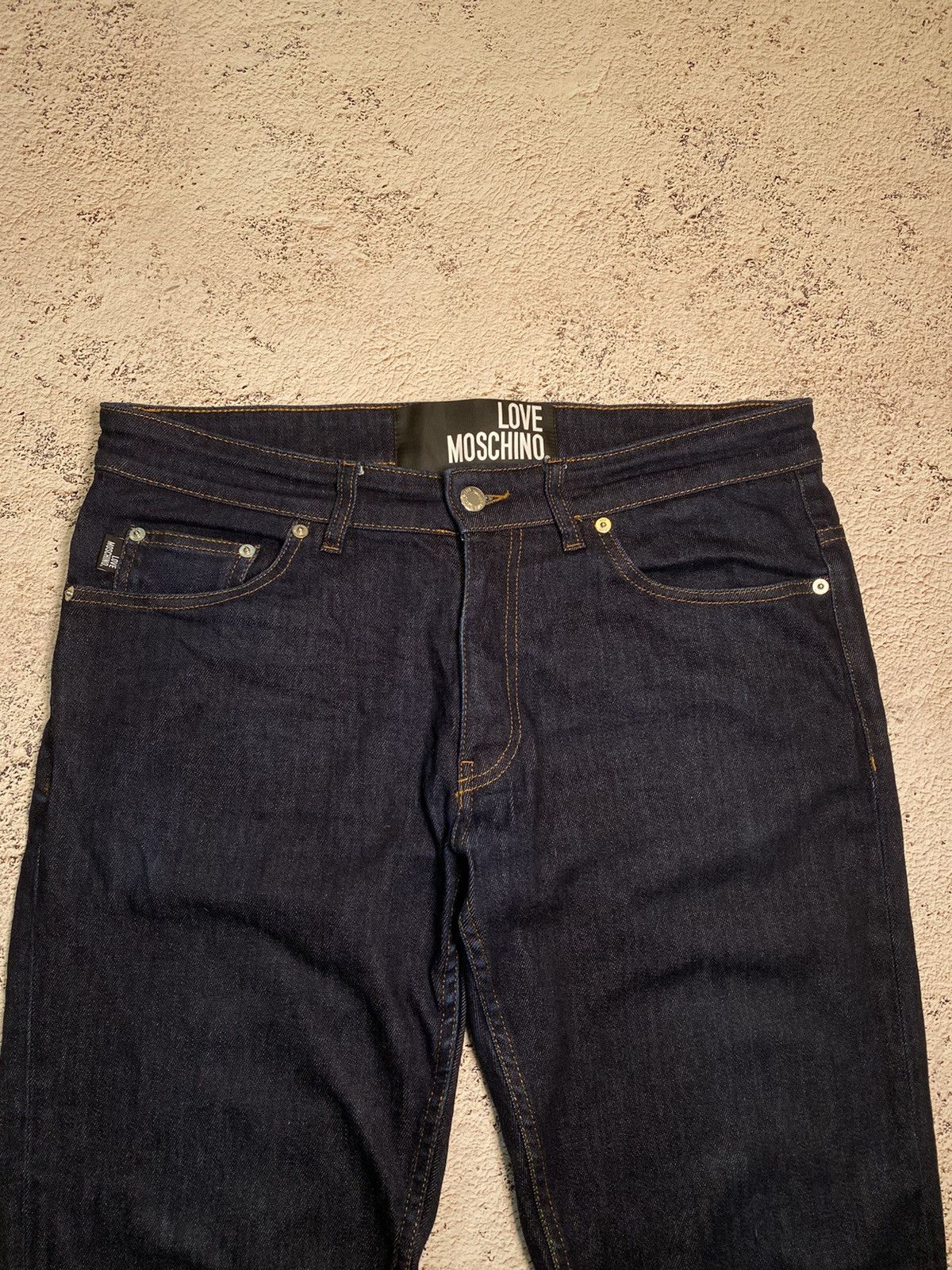 Moschino Love Moschino Men Jeans SLIM FIT Y2K Size US 34 / EU 50 - 1 Thumbnail
