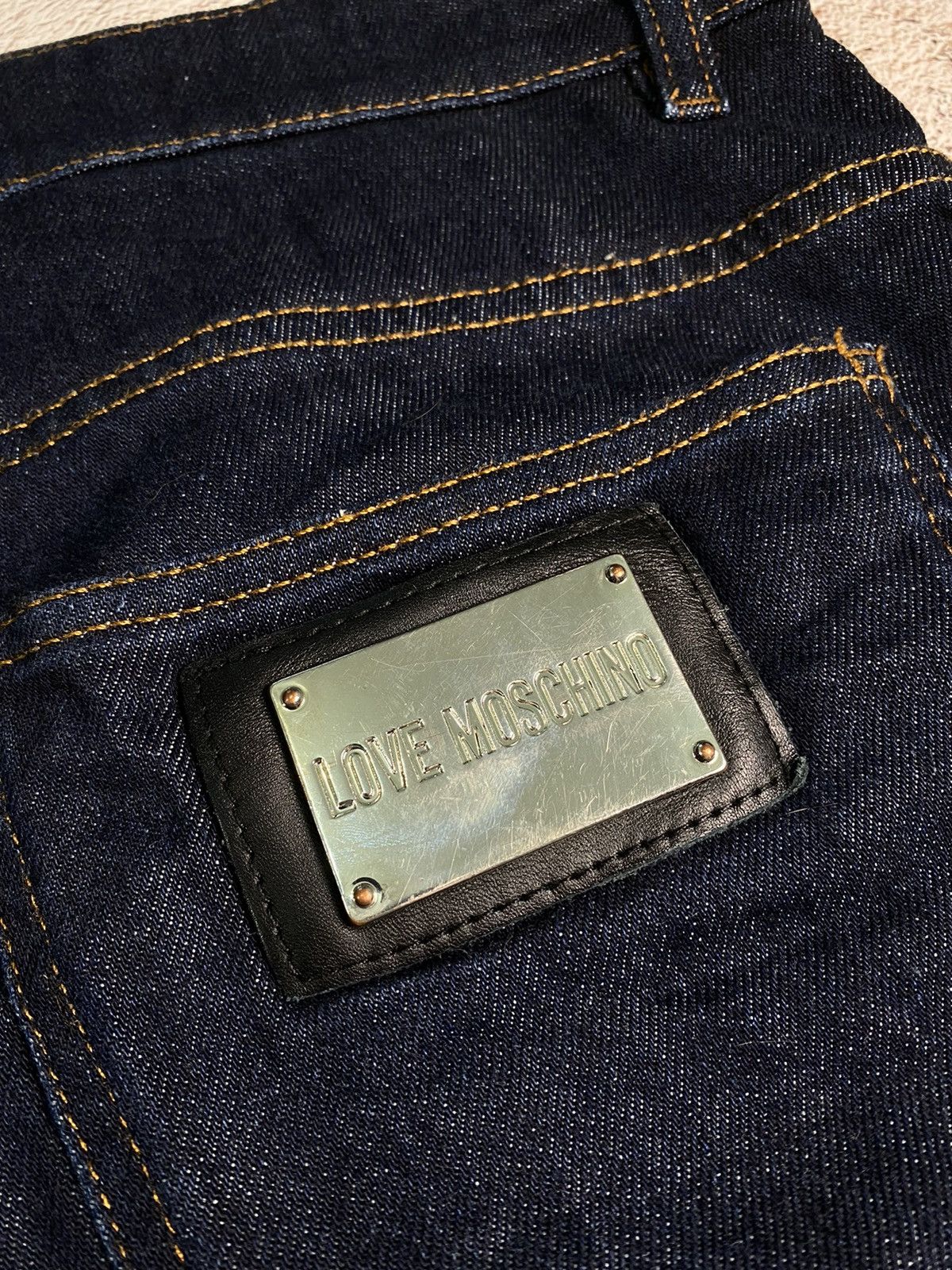 Moschino Love Moschino Men Jeans SLIM FIT Y2K Size US 34 / EU 50 - 6 Thumbnail