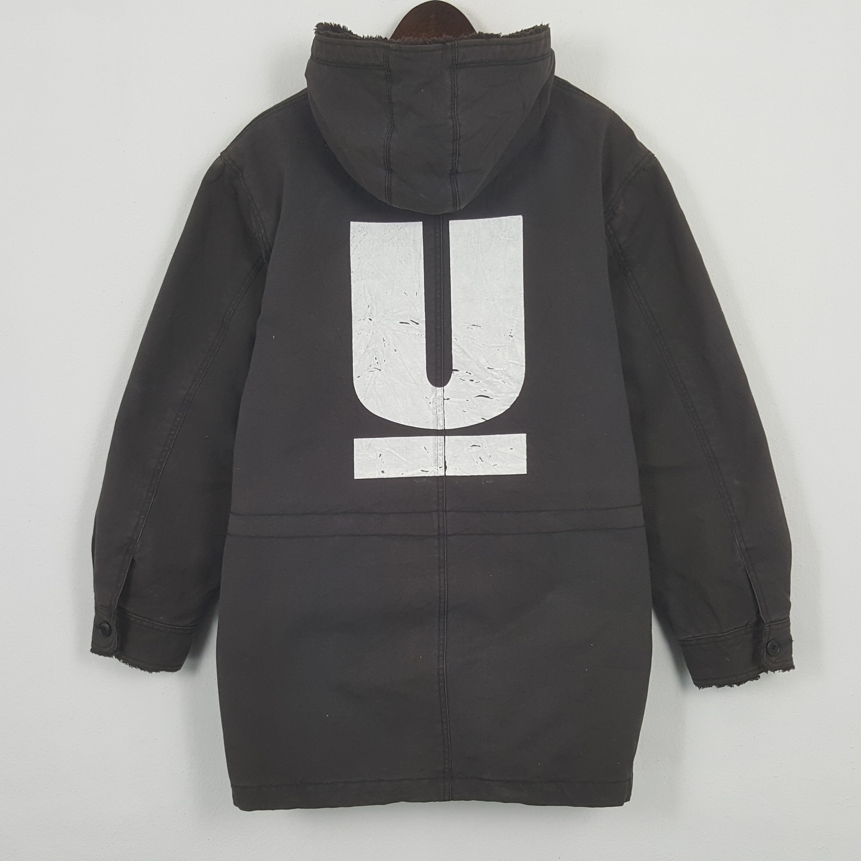 Vintage Uniqlo Undercover Custom Big U Art Jaket Hoodie