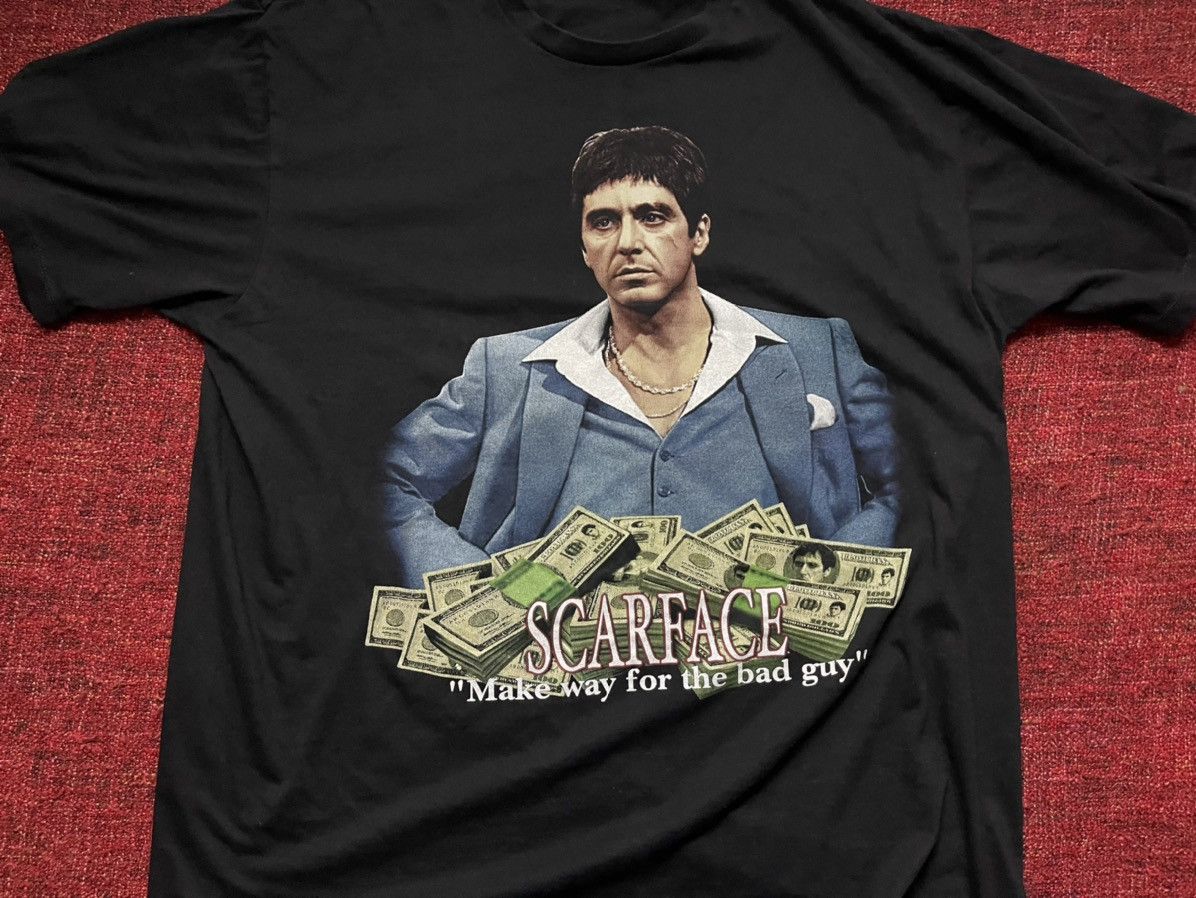 Vintage Scarface movie y2k graphic t-shirt Size US XL / EU 56 / 4 - 8 Thumbnail