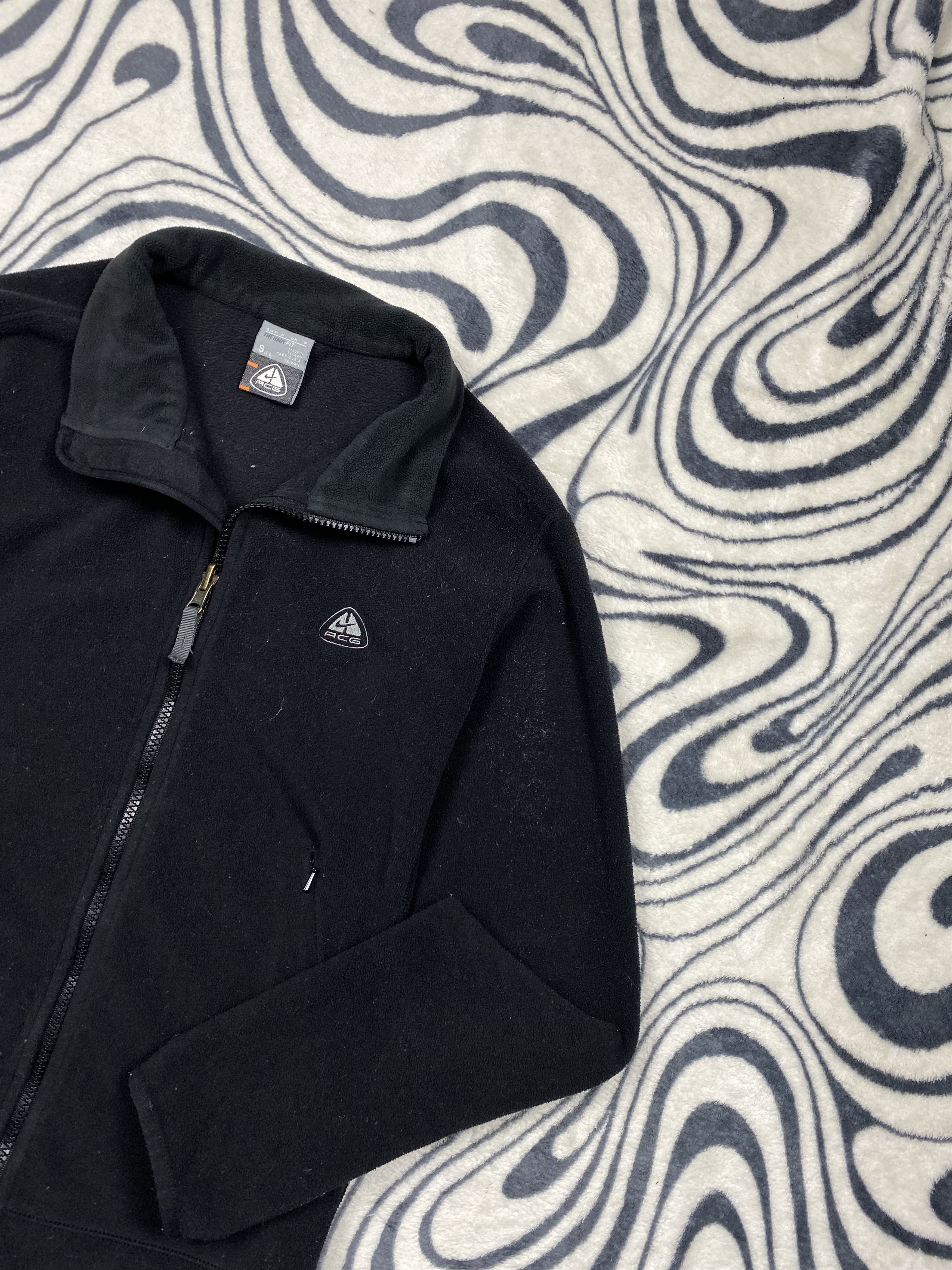 Nike ACG Nike ACG Womens Quarter Zip Fleece Jacket Hoodie Size S / US 4 / IT 40 - 2 Thumbnail