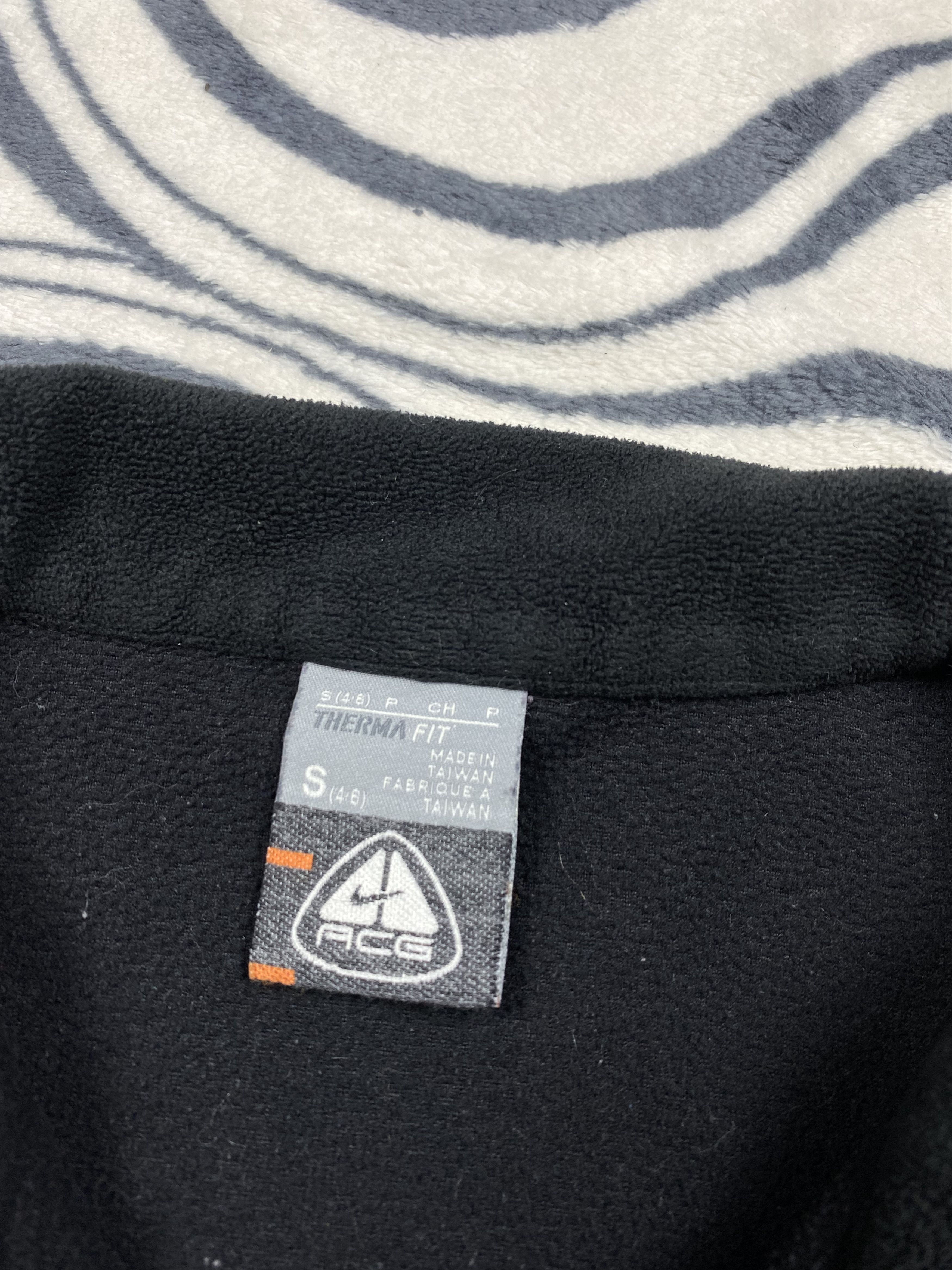 Nike ACG Nike ACG Womens Quarter Zip Fleece Jacket Hoodie Size S / US 4 / IT 40 - 4 Thumbnail