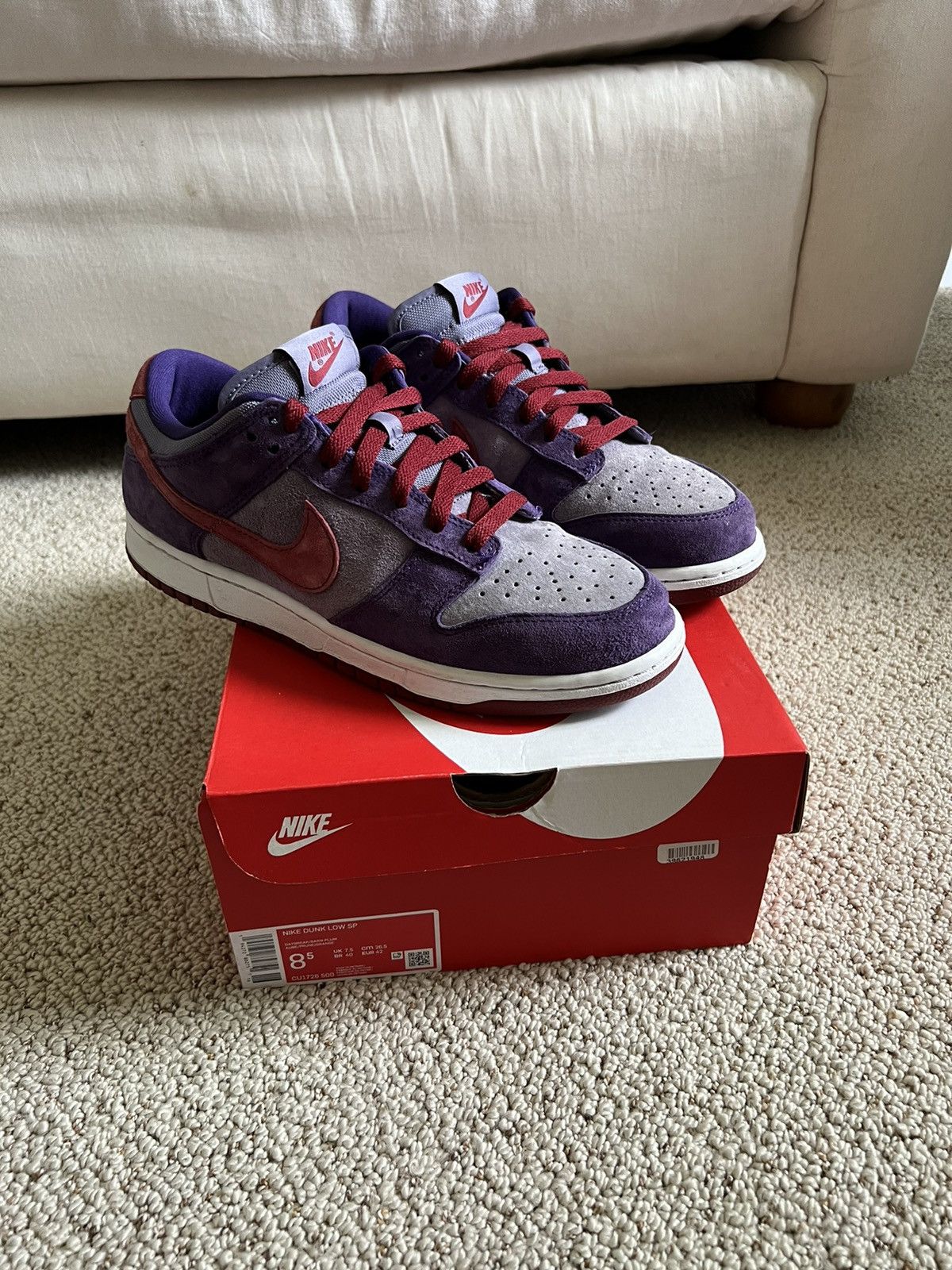 dunk low sp plum