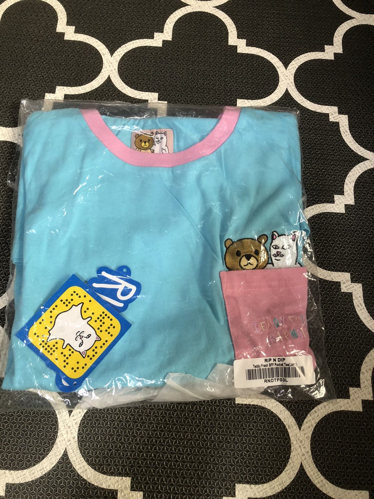 RIPNDIP Taddy Fresh BFF Pocket Tee Size US L / EU 52-54 / 3 - 8 Thumbnail