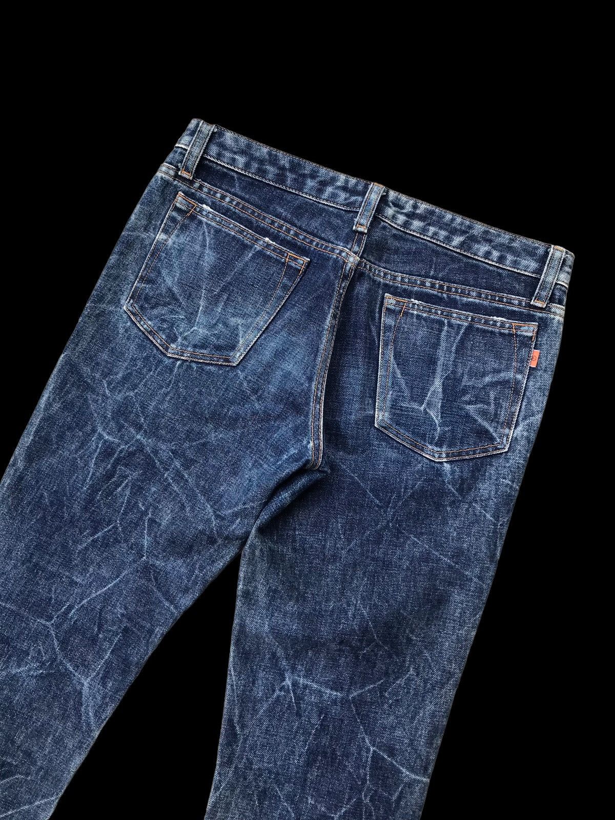 If Six Was Nine BOOTCUT⚡Sweet Camel Distressed 3D Water Denim Jeans Pants Size 28" / US 6 / IT 42 - 7 Thumbnail