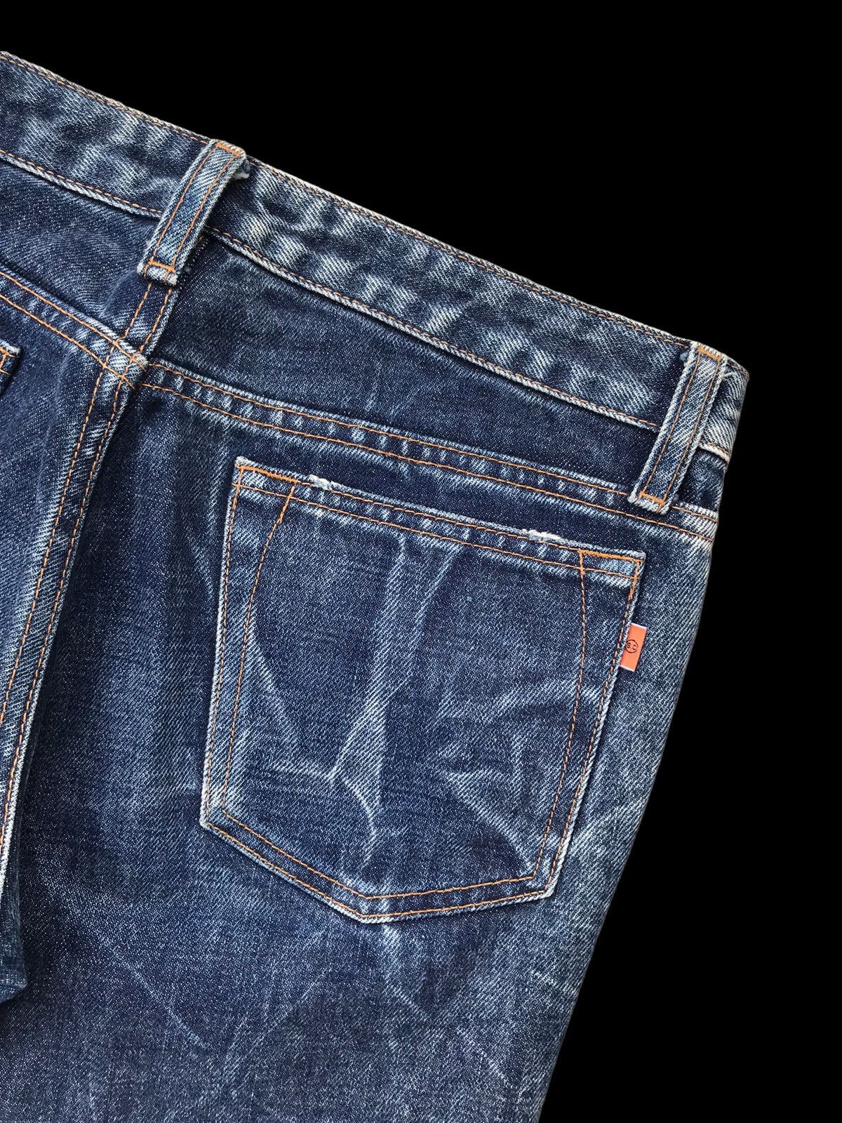 If Six Was Nine BOOTCUT⚡Sweet Camel Distressed 3D Water Denim Jeans Pants Size 28" / US 6 / IT 42 - 9 Thumbnail