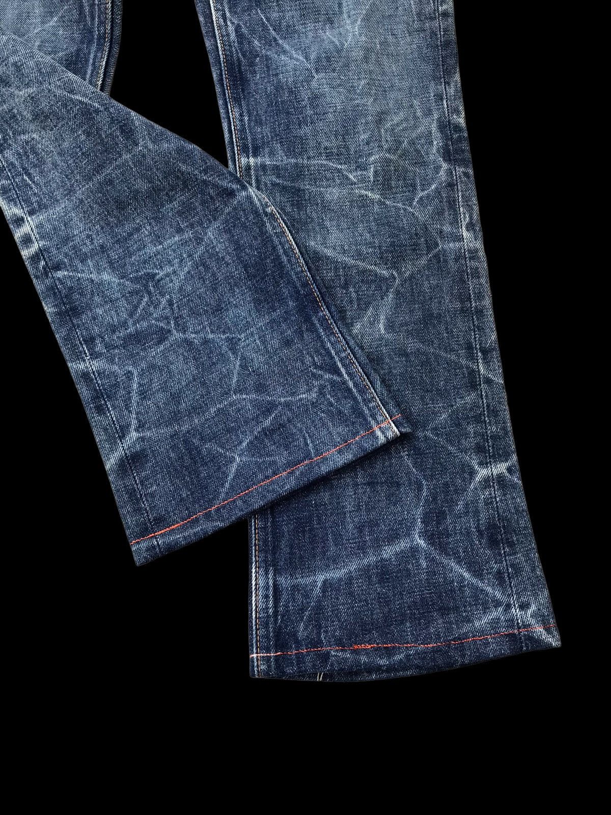 If Six Was Nine BOOTCUT⚡Sweet Camel Distressed 3D Water Denim Jeans Pants Size 28" / US 6 / IT 42 - 3 Thumbnail