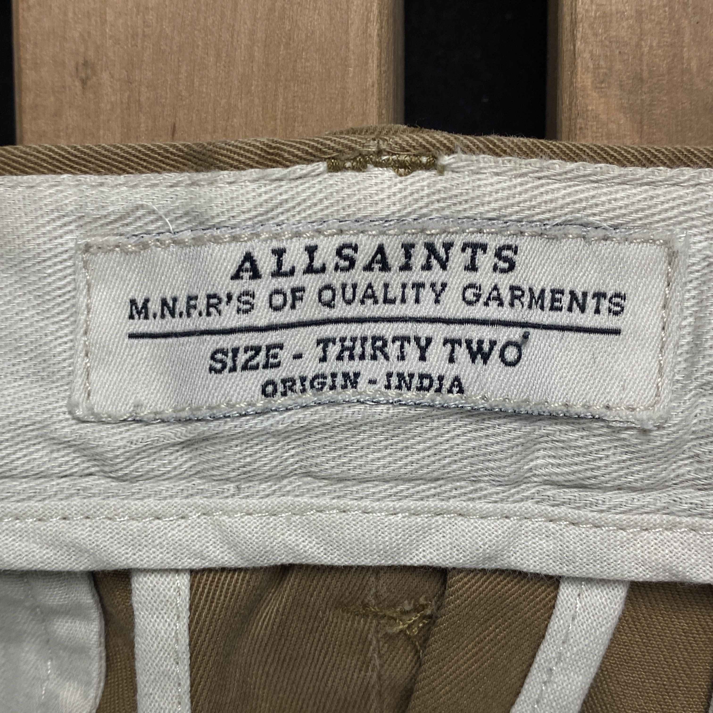Allsaints Mens Chinos Pants Allsaints Size 32 Size US 32 / EU 48 - 8 Thumbnail