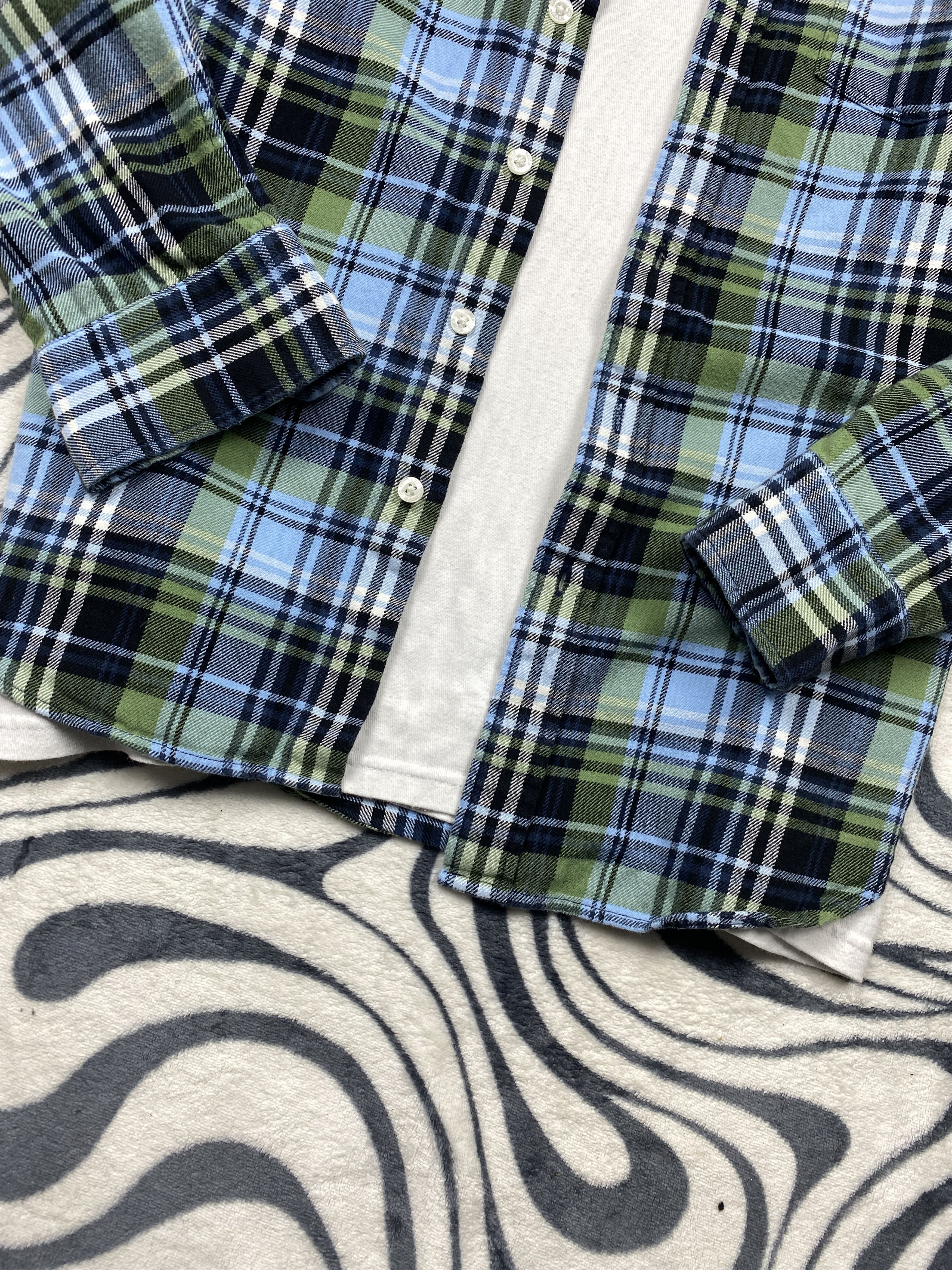 Levi's Levi's Mens Flannel Plaid Shirt Size US M / EU 48-50 / 2 - 4 Thumbnail