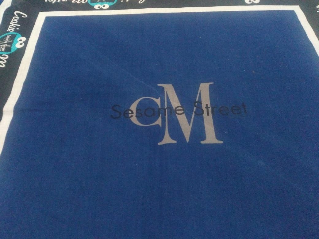 Universal Studios × Vintage Elmo Cookies Monster Bandana Scarves Size ONE SIZE - 3 Thumbnail