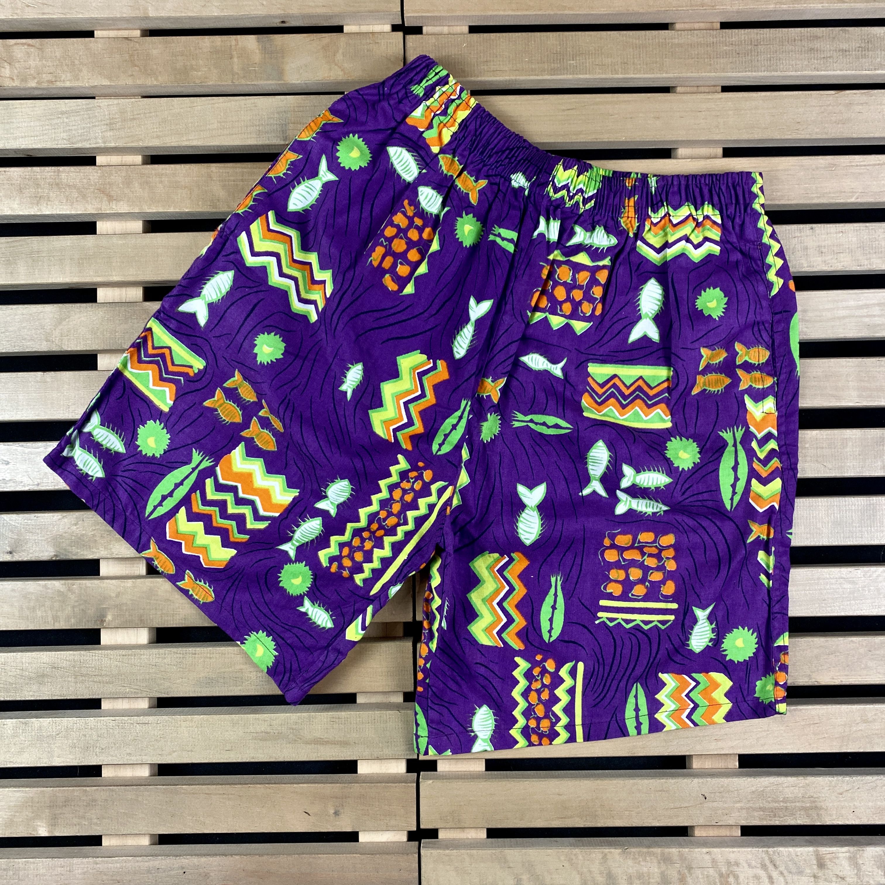 Vintage Men’s Crazy Hawaiian Shorts Vintage Size L Size US 34 / EU 50 - 1 Thumbnail
