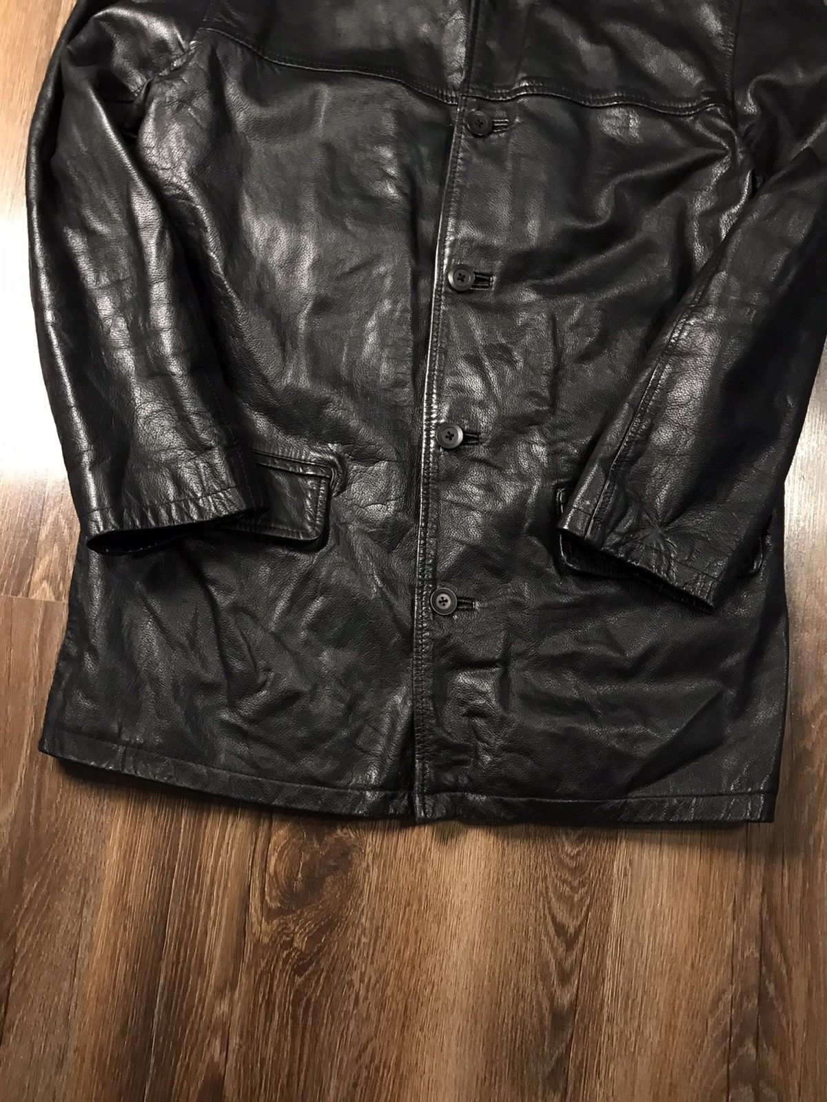Kangol × Vintage Rare Vintage Kangol Leather Jacket Size US M / EU 48-50 / 2 - 3 Thumbnail