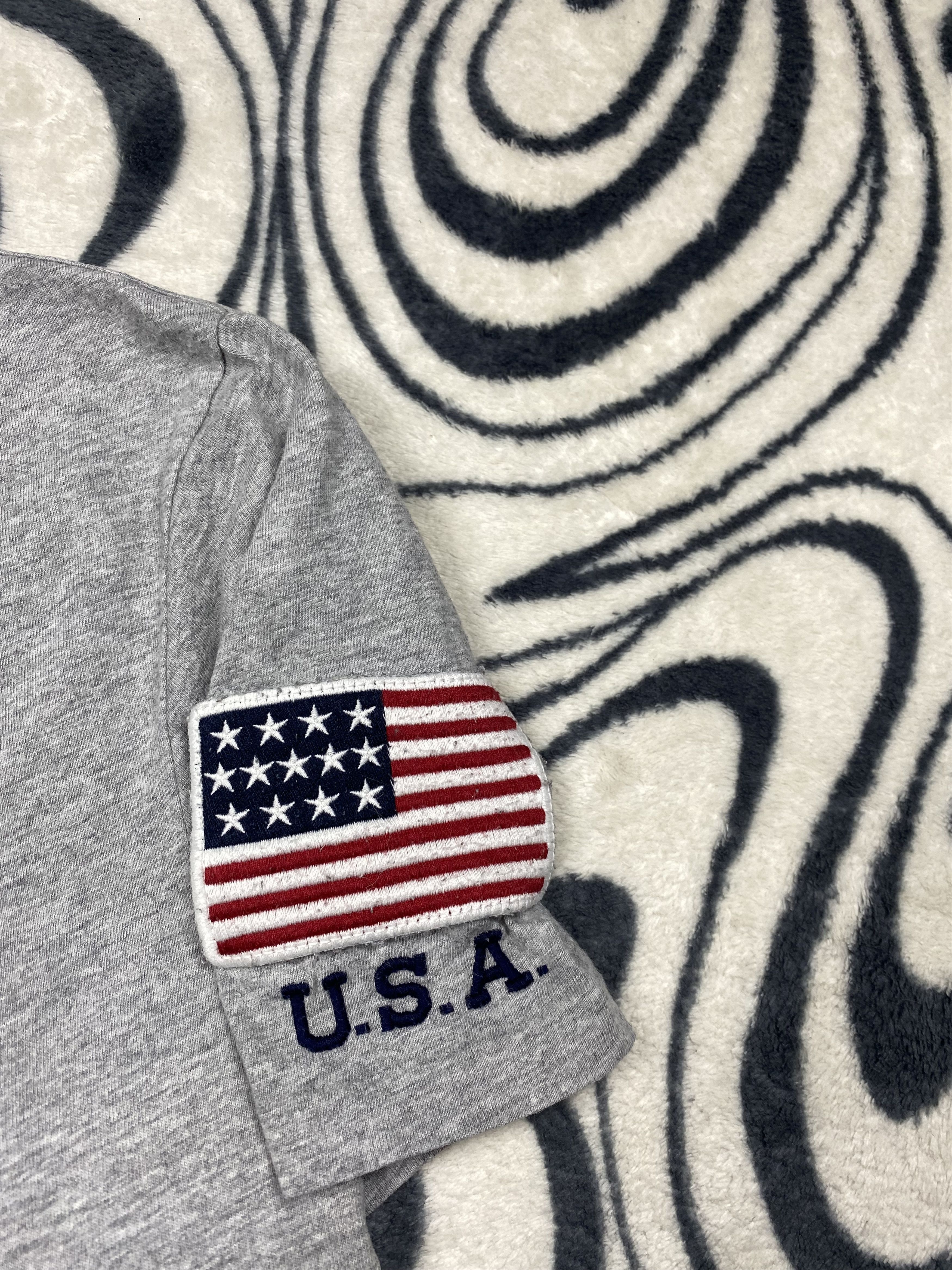 Polo Ralph Lauren × Ralph Lauren × Vintage Polo Ralph Lauren USA Mens T-Shirt Tee Size US L / EU 52-54 / 3 - 3 Thumbnail