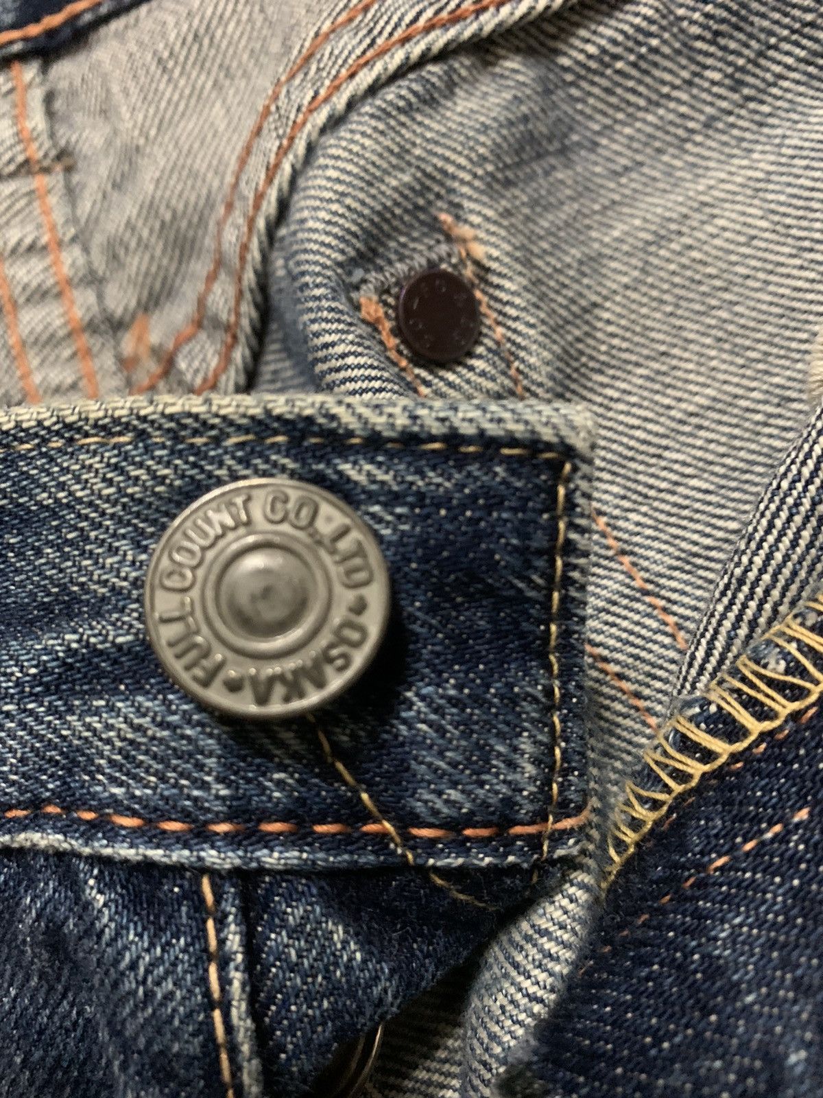 Full Count & Co. × If Six Was Nine × Japan Blue Vintage Selvedge Jeans " FULL COUNT " Japan Size US 30 / EU 46 - 6 Thumbnail