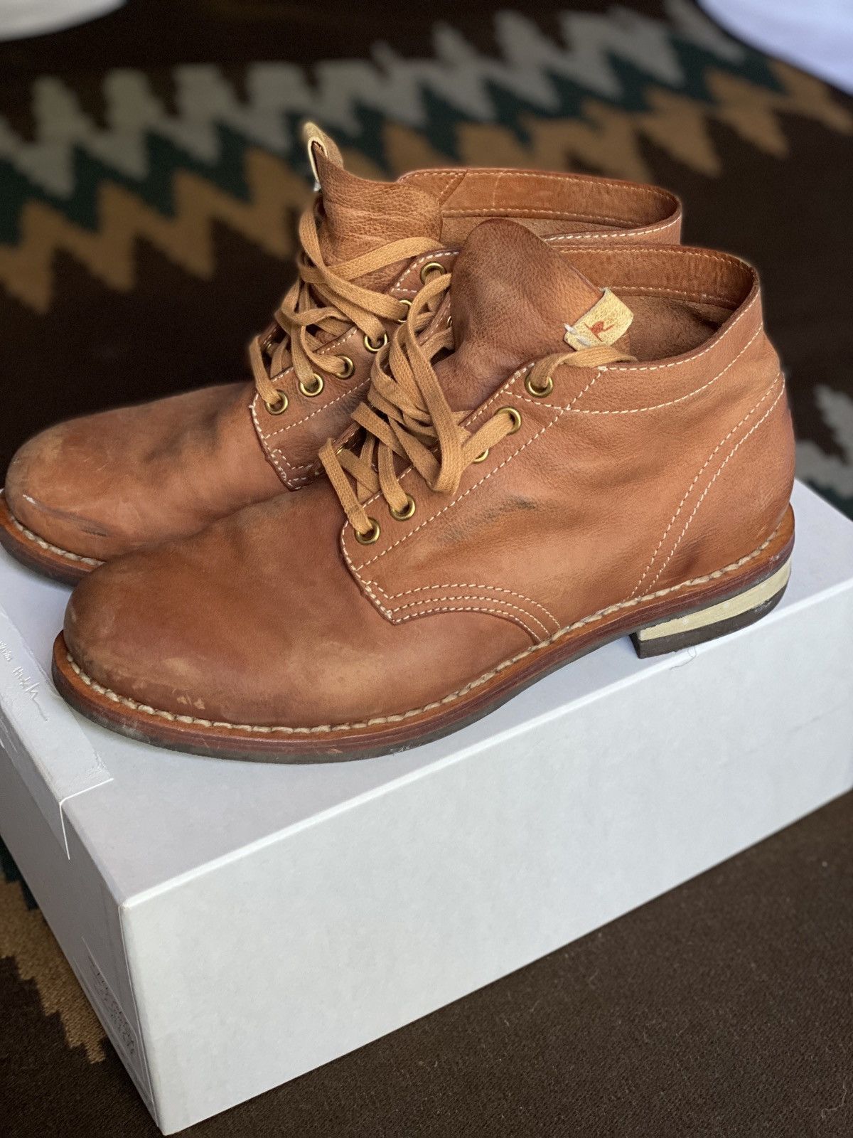 Visvim Visvim Brigadier Mid-Folk Brown US9.5 | Grailed