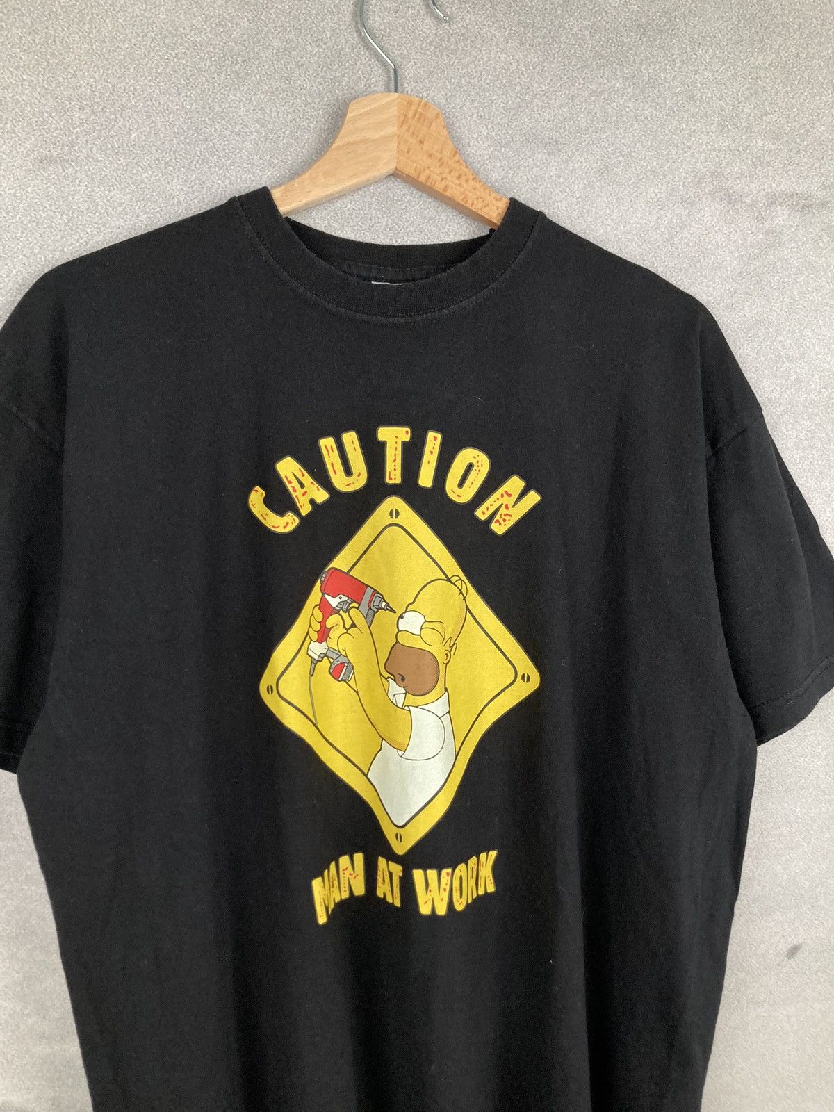 Cartoon Network Vintage The Simpsons Homer Movie Cartoon Graphic Shirt Size US L / EU 52-54 / 3 - 4 Thumbnail