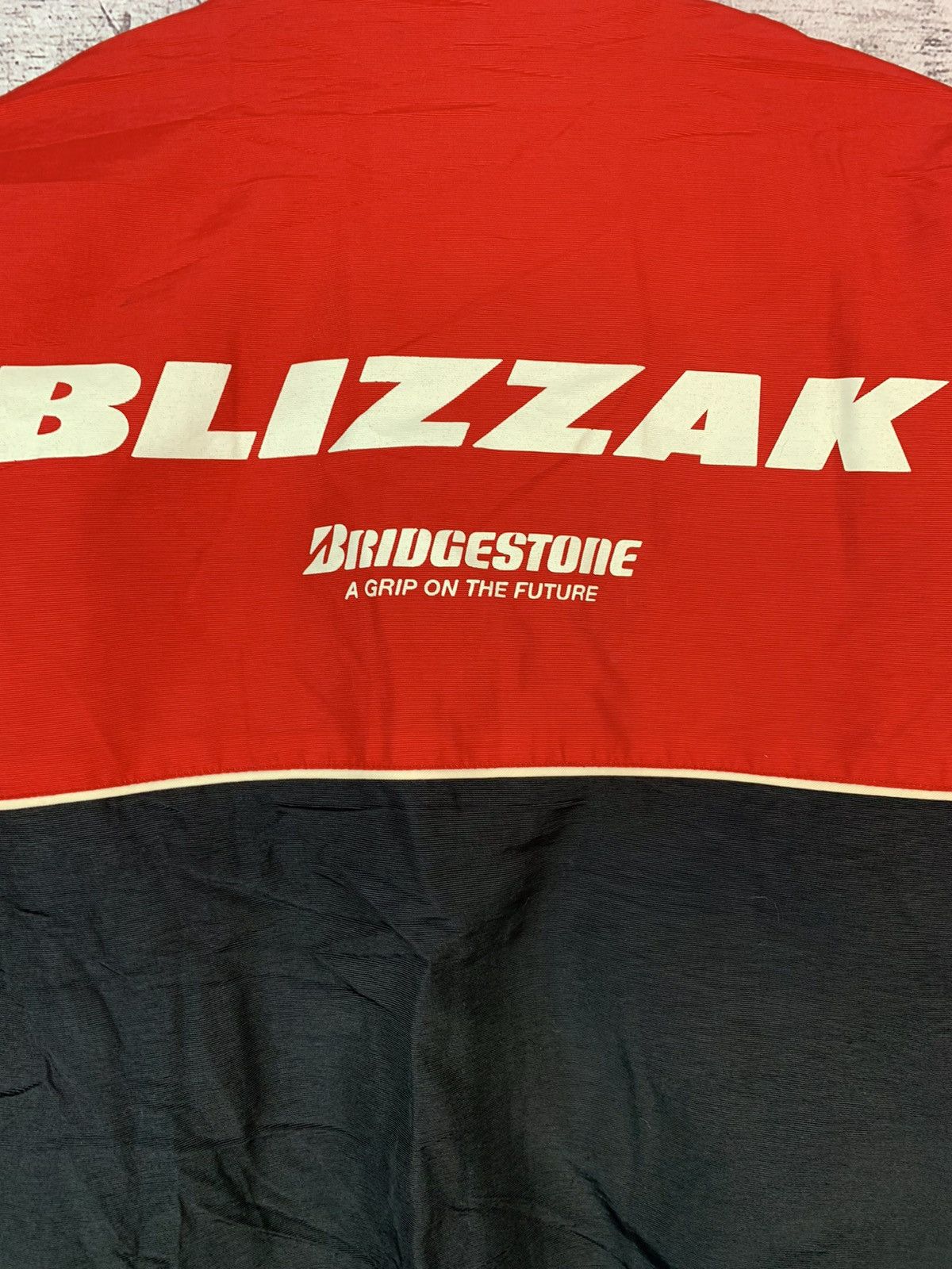 Vintage Vintage Bridgestone Motorsports Logo Bomber Size US L / EU 52-54 / 3 - 8 Thumbnail