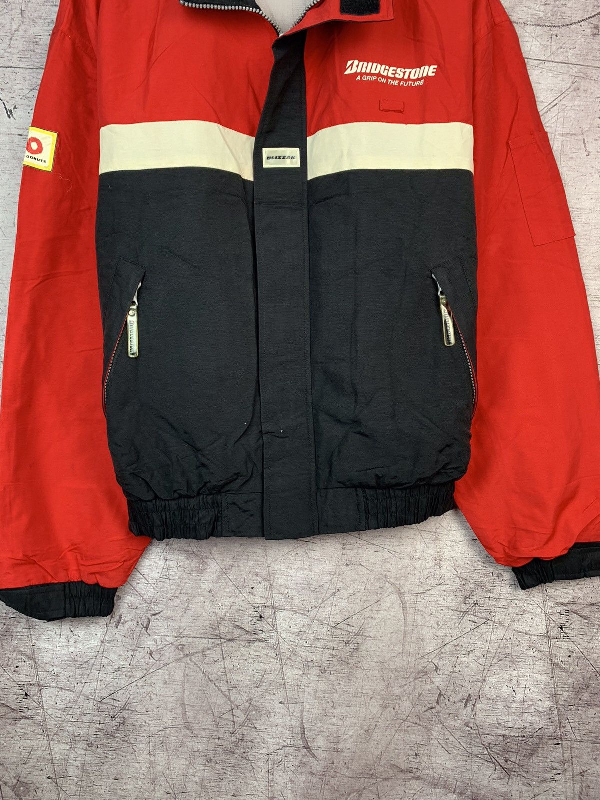 Vintage Vintage Bridgestone Motorsports Logo Bomber Size US L / EU 52-54 / 3 - 3 Thumbnail