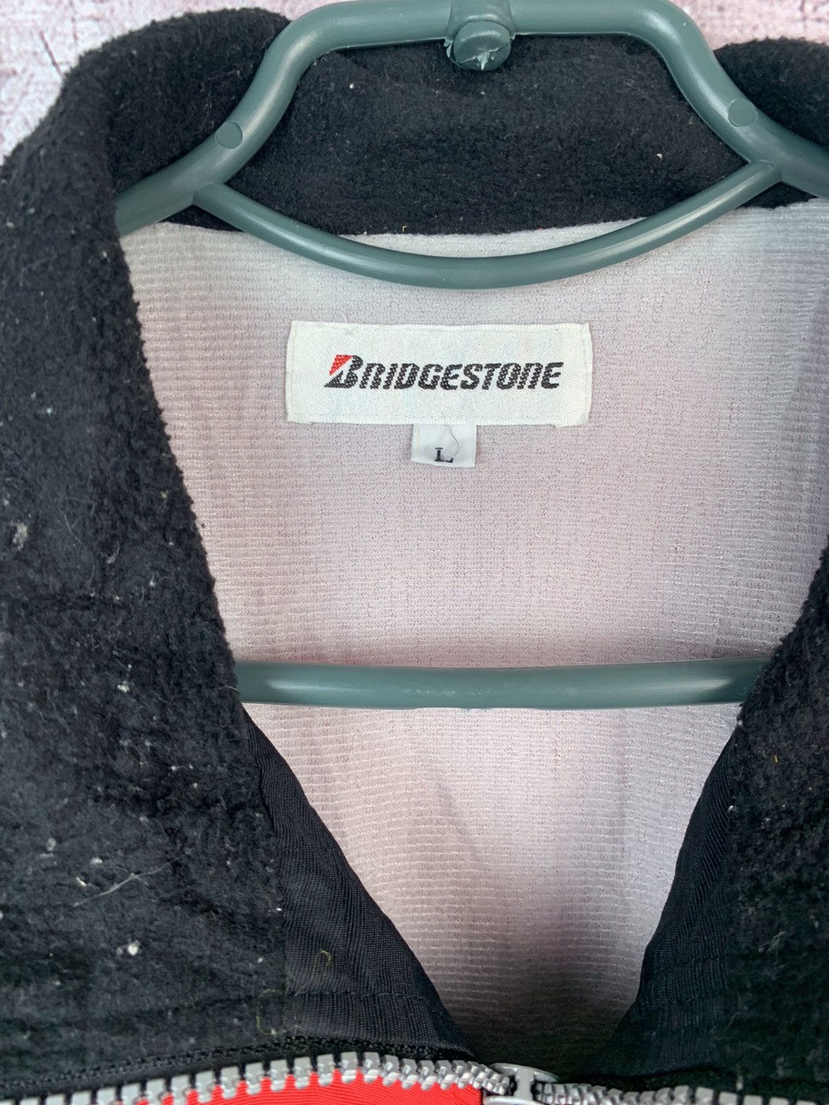 Vintage Vintage Bridgestone Motorsports Logo Bomber Size US L / EU 52-54 / 3 - 4 Thumbnail