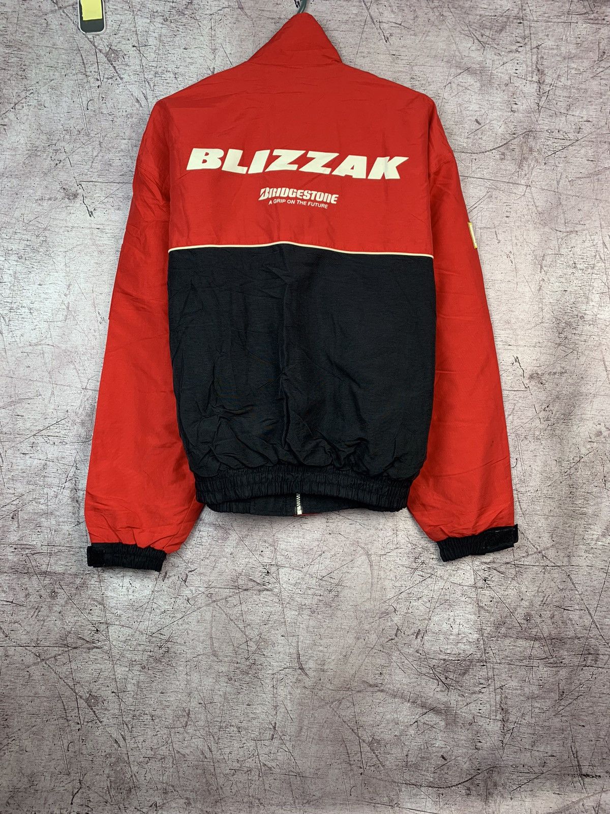 Vintage Vintage Bridgestone Motorsports Logo Bomber Size US L / EU 52-54 / 3 - 6 Thumbnail