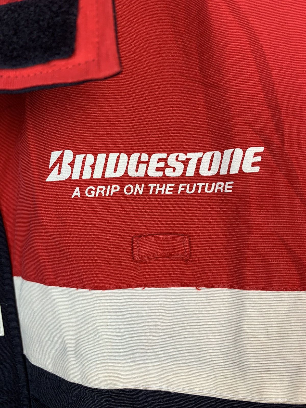 Vintage Vintage Bridgestone Motorsports Logo Bomber Size US L / EU 52-54 / 3 - 10 Thumbnail