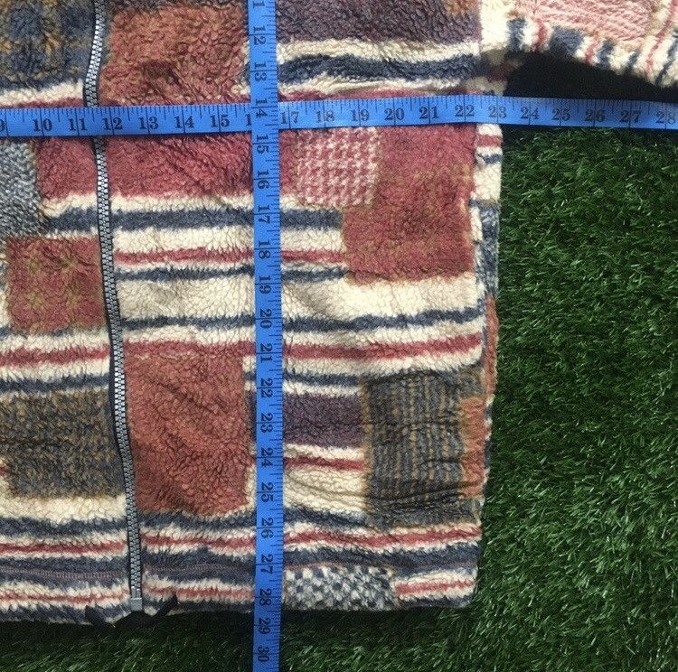 Japanese Brand Espero Fleece Hoodie Zipper Patchwork Kapital Design Size US M / EU 48-50 / 2 - 7 Thumbnail