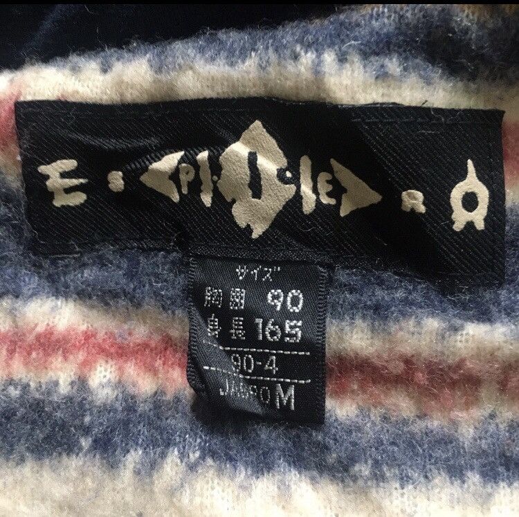 Japanese Brand Espero Fleece Hoodie Zipper Patchwork Kapital Design Size US M / EU 48-50 / 2 - 4 Thumbnail
