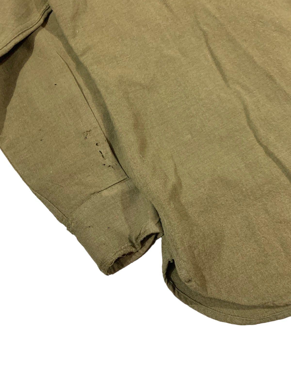 Vintage Vintage WW2 US Military Wool Shirt Size US M / EU 48-50 / 2 - 8 Thumbnail