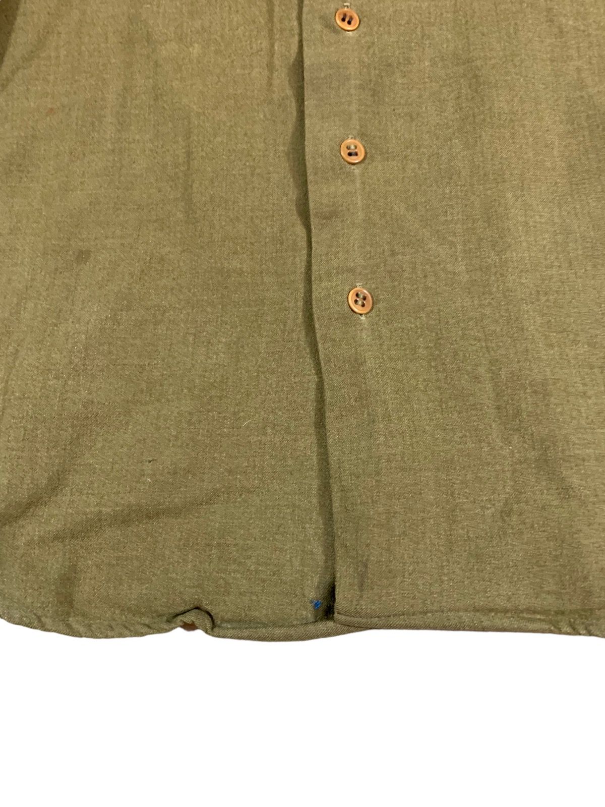 Vintage Vintage WW2 US Military Wool Shirt Size US M / EU 48-50 / 2 - 5 Thumbnail