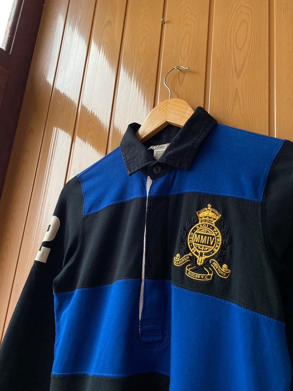 Rugby Ralph Lauren Vintage Ralph Lauren Rugby Polo R.L. Rugby Polo Sweatshirt Size US S / EU 44-46 / 1 - 4 Thumbnail