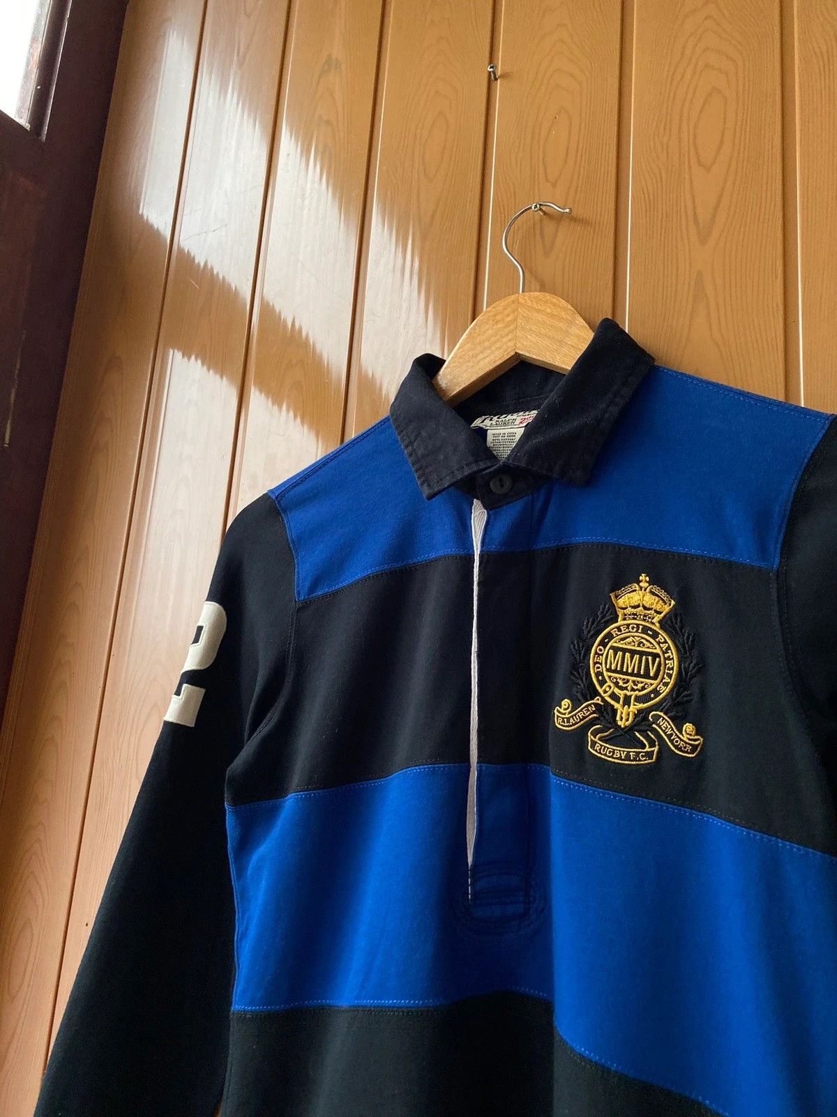 Rugby Ralph Lauren Vintage Ralph Lauren Rugby Polo R.L. Rugby Polo Sweatshirt Size US S / EU 44-46 / 1 - 2 Thumbnail