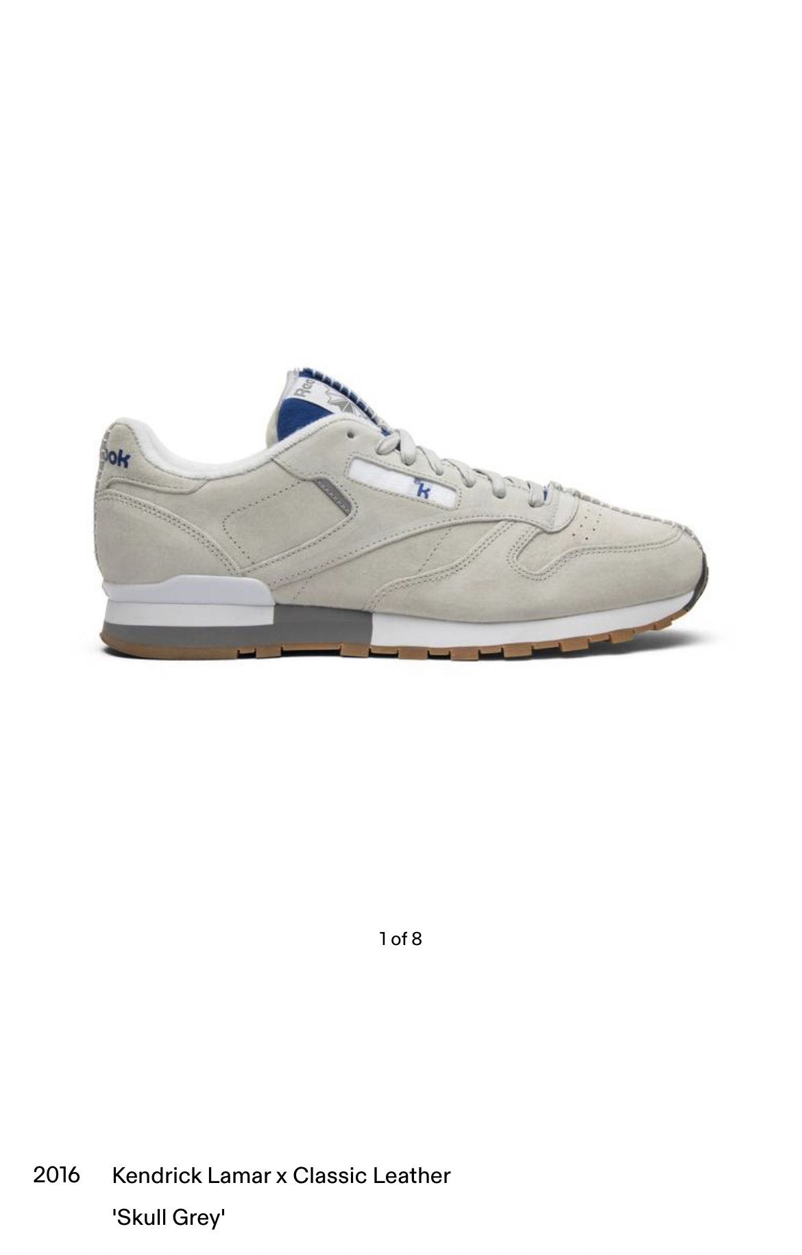 Kendrick Lamar Reebok Leather 2016 Shop Kendrick Lamar Shoes