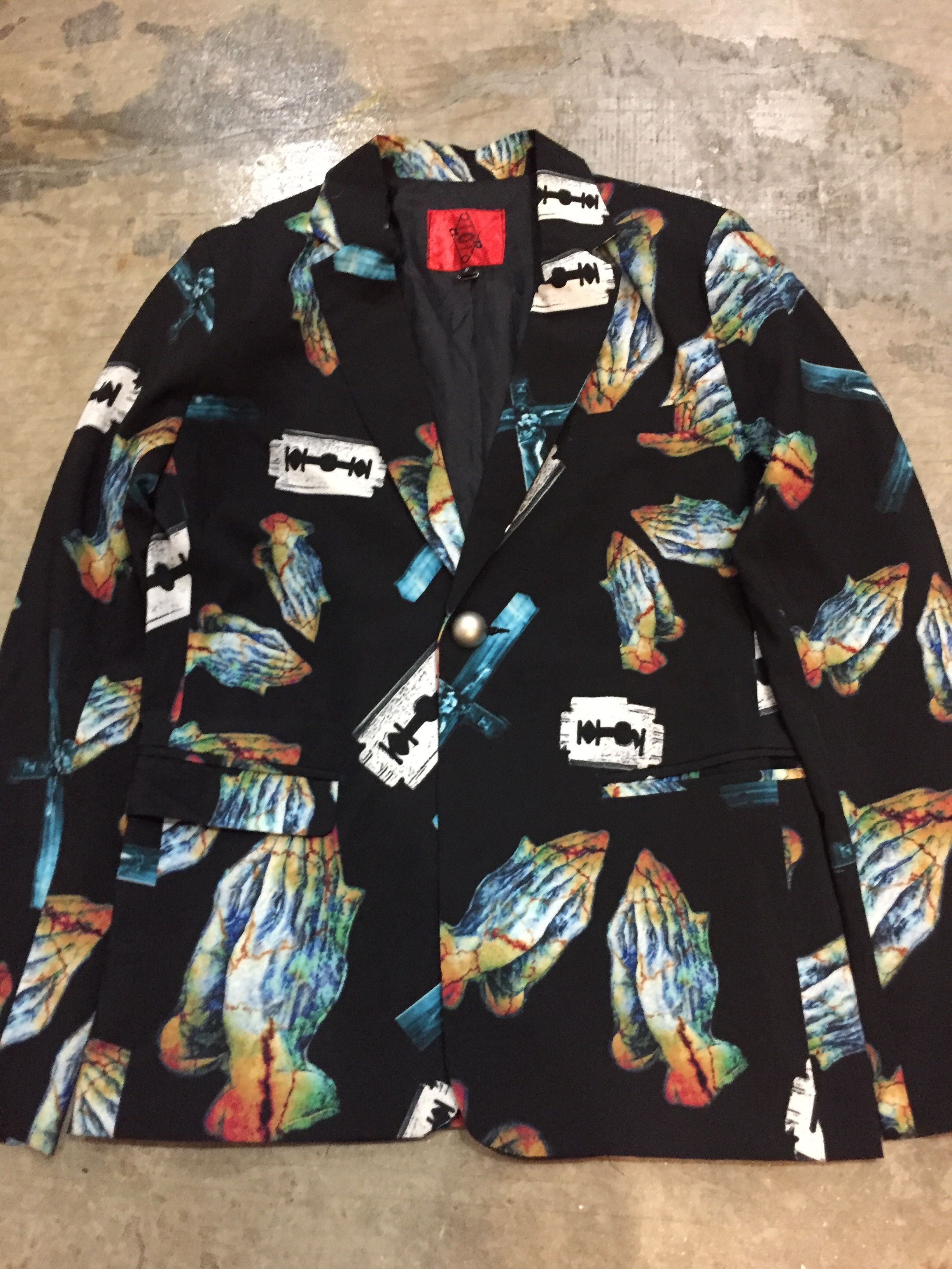 If Six Was Nine × Japanese Brand × Seditionaries ALTER VENOMV Japan praying hands print jacket Size S / US 4 / IT 40 - 3 Thumbnail