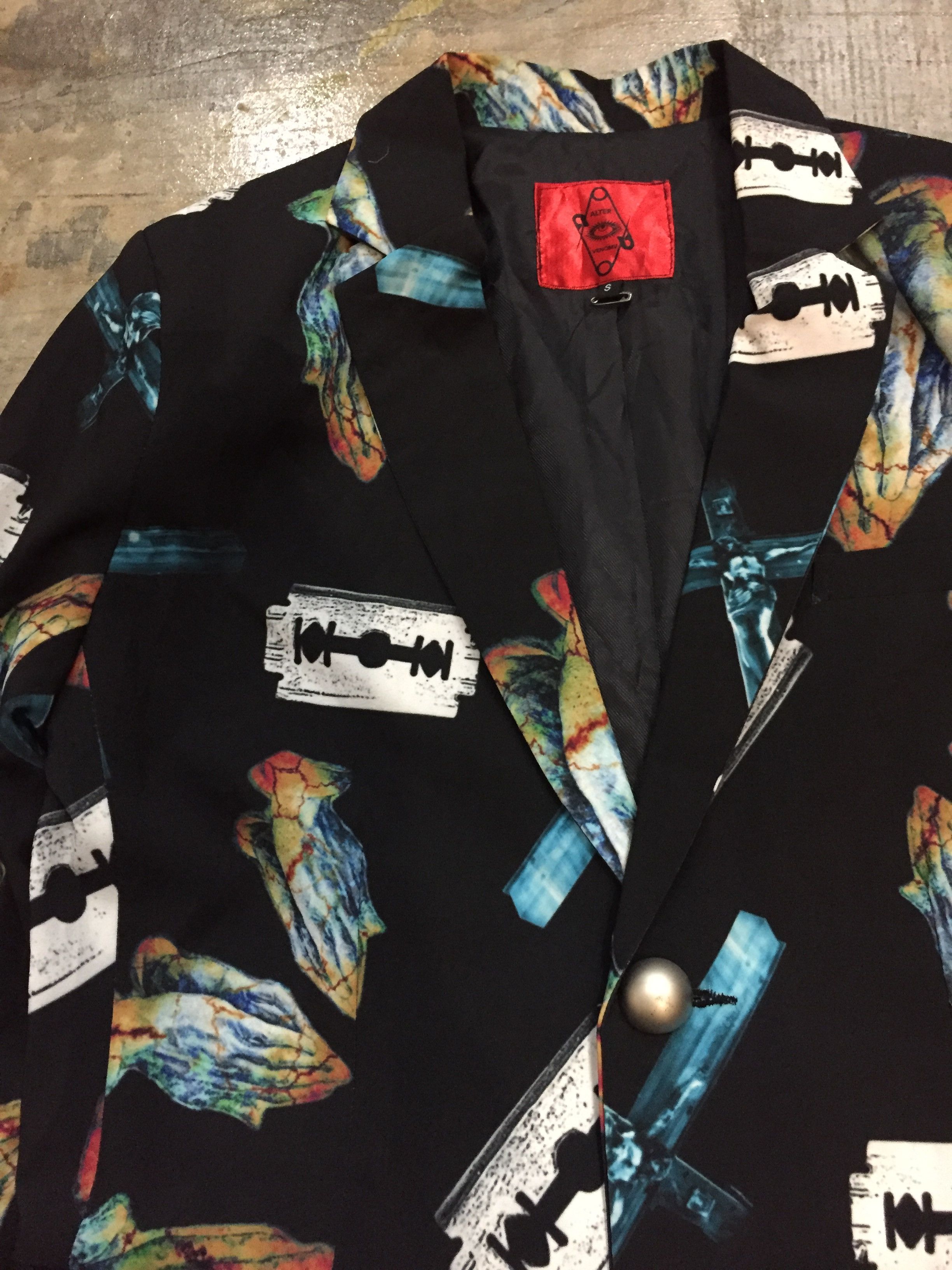 If Six Was Nine × Japanese Brand × Seditionaries ALTER VENOMV Japan praying hands print jacket Size S / US 4 / IT 40 - 4 Thumbnail